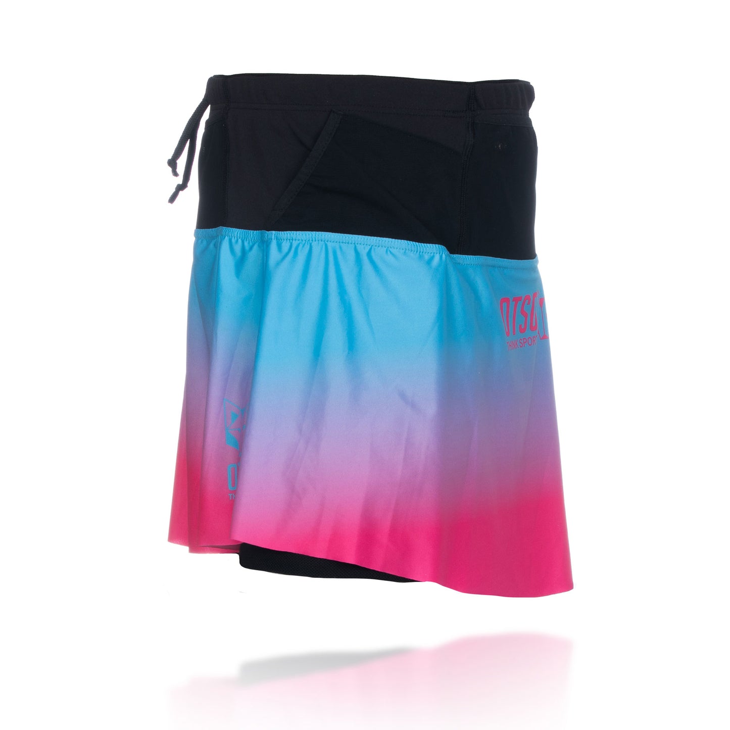 Saia feminina - Light Blue & Fluo Pink
