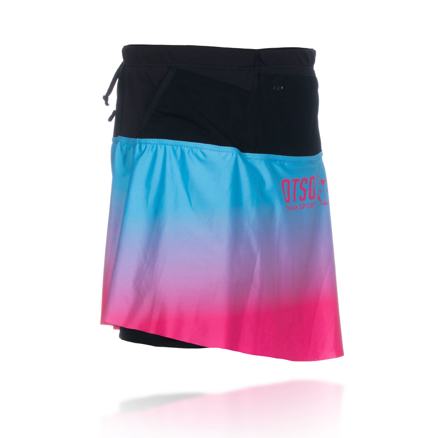 Saia feminina - Light Blue & Fluo Pink