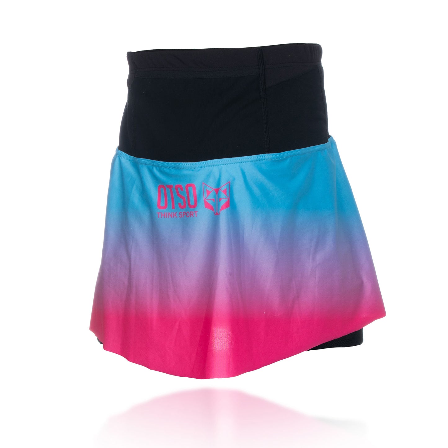 Saia feminina - Light Blue & Fluo Pink