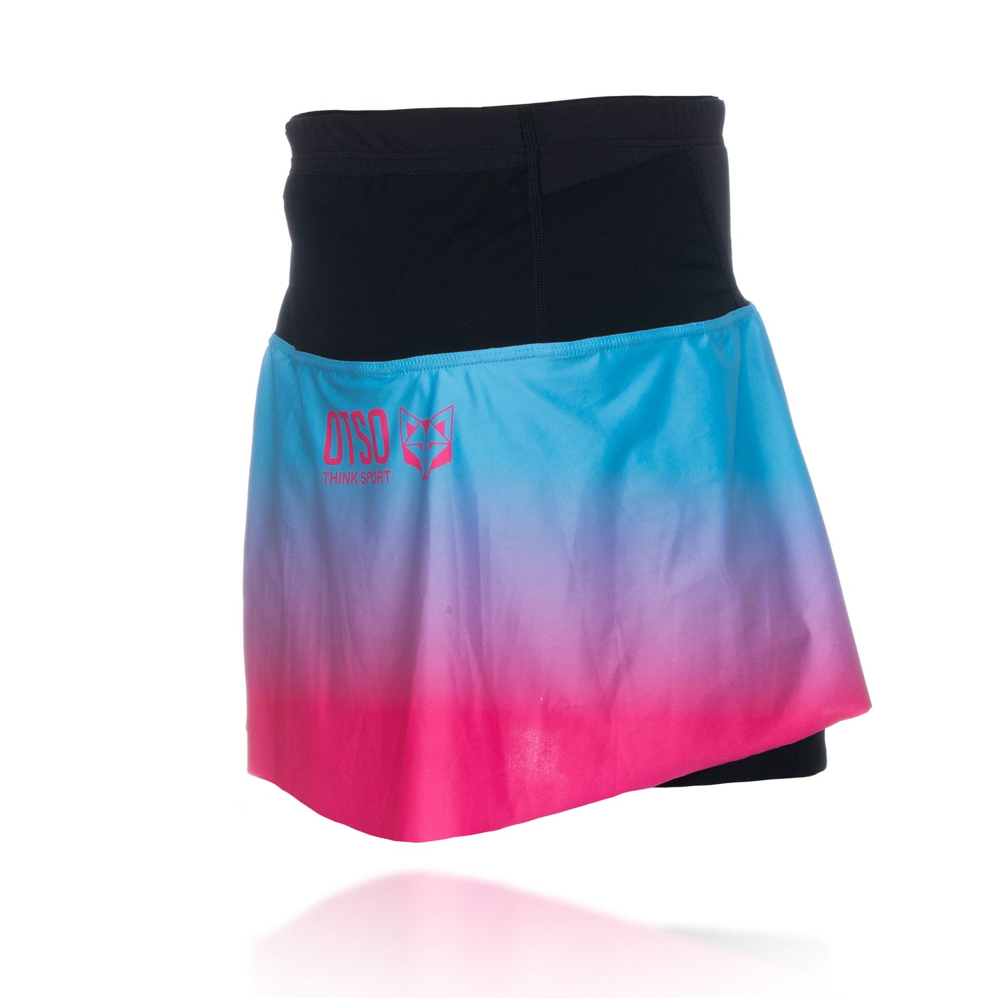 Saia feminina - Light Blue & Fluo Pink