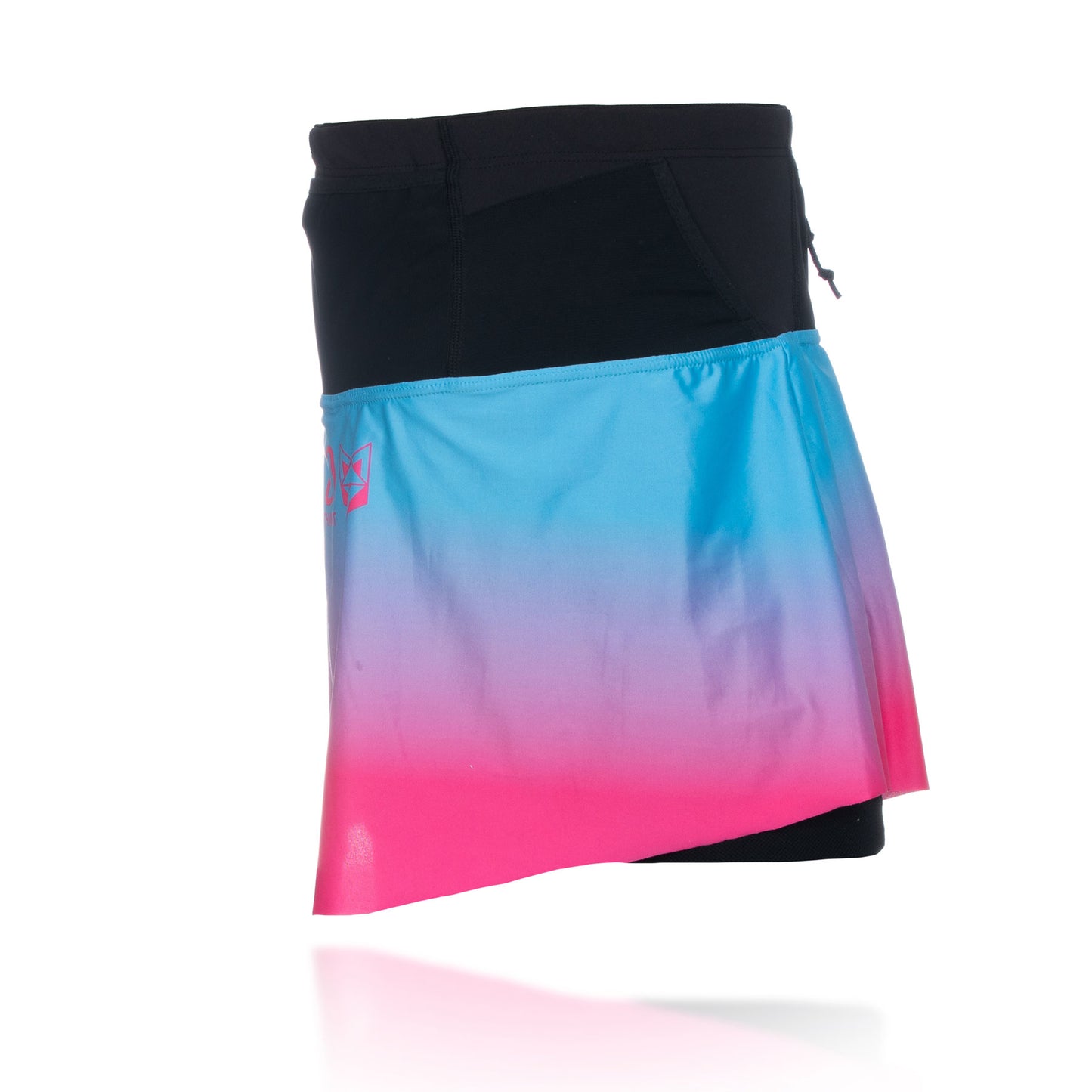 Saia feminina - Light Blue & Fluo Pink