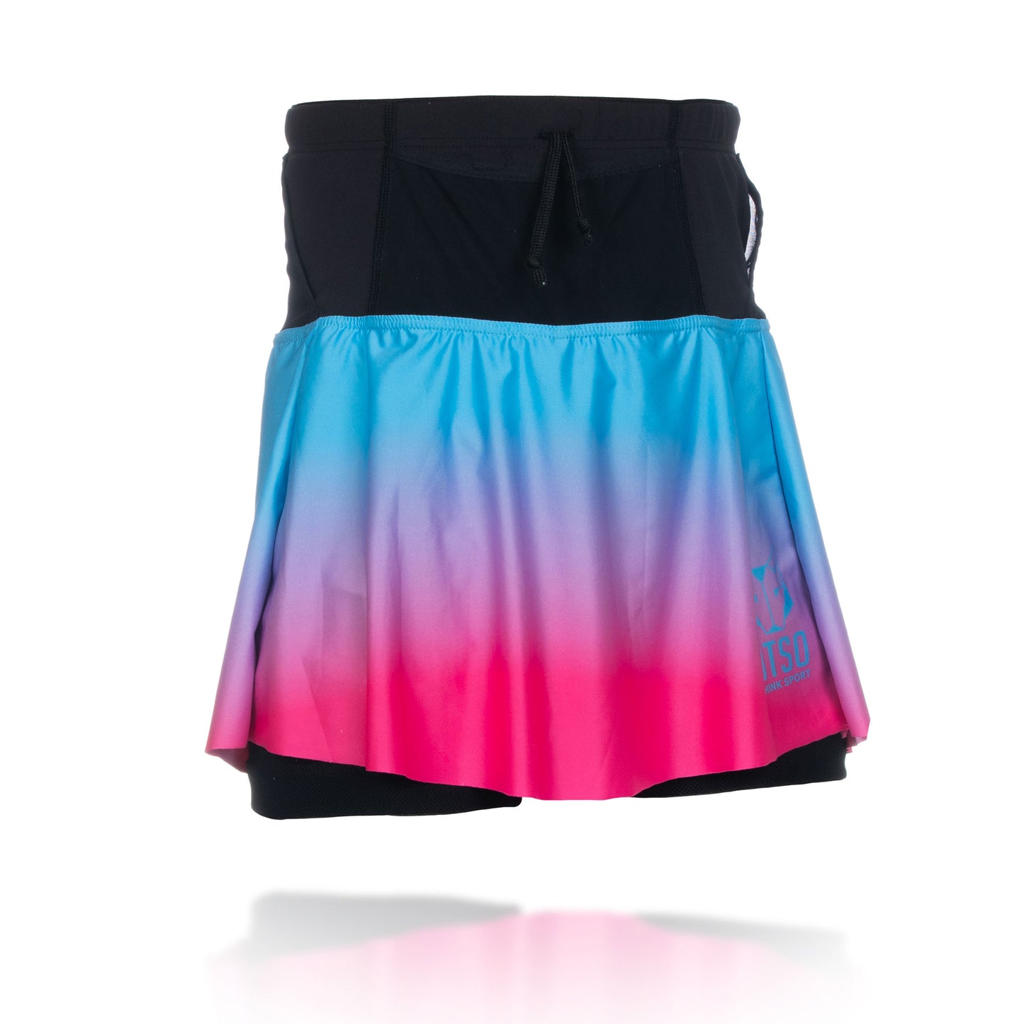 Saia feminina - Light Blue & Fluo Pink