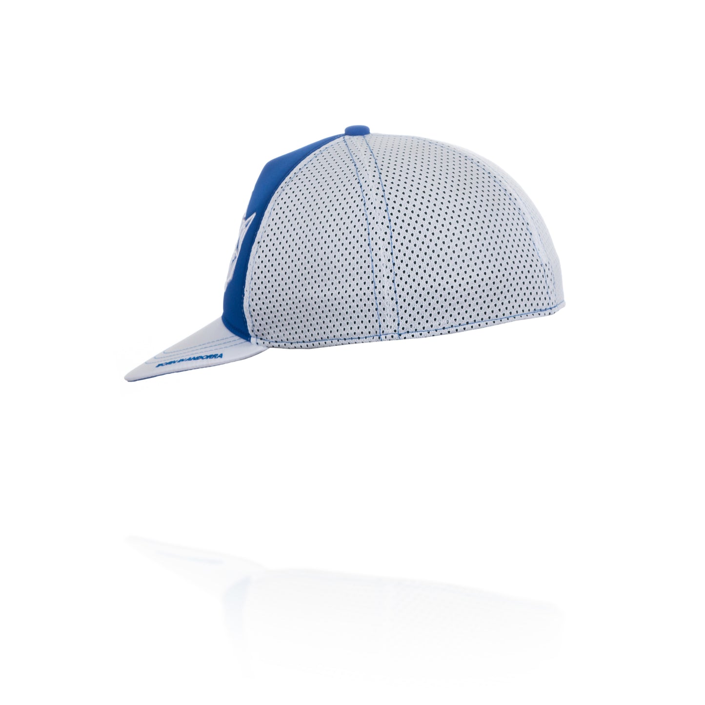 Boné snapback - Azul Elétrico e Branco