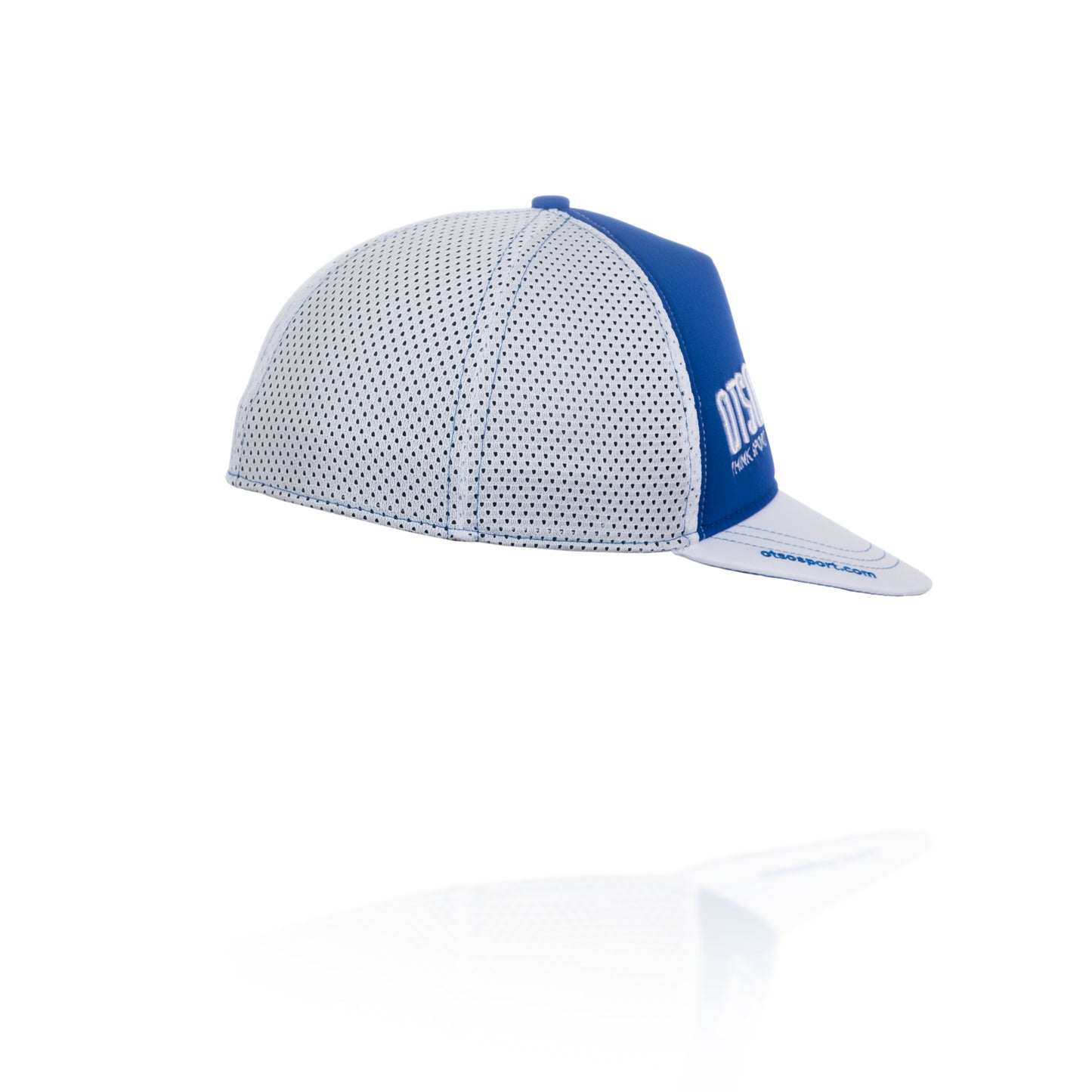 Boné snapback - Azul Elétrico e Branco