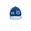 Boné snapback - Azul Elétrico e Branco