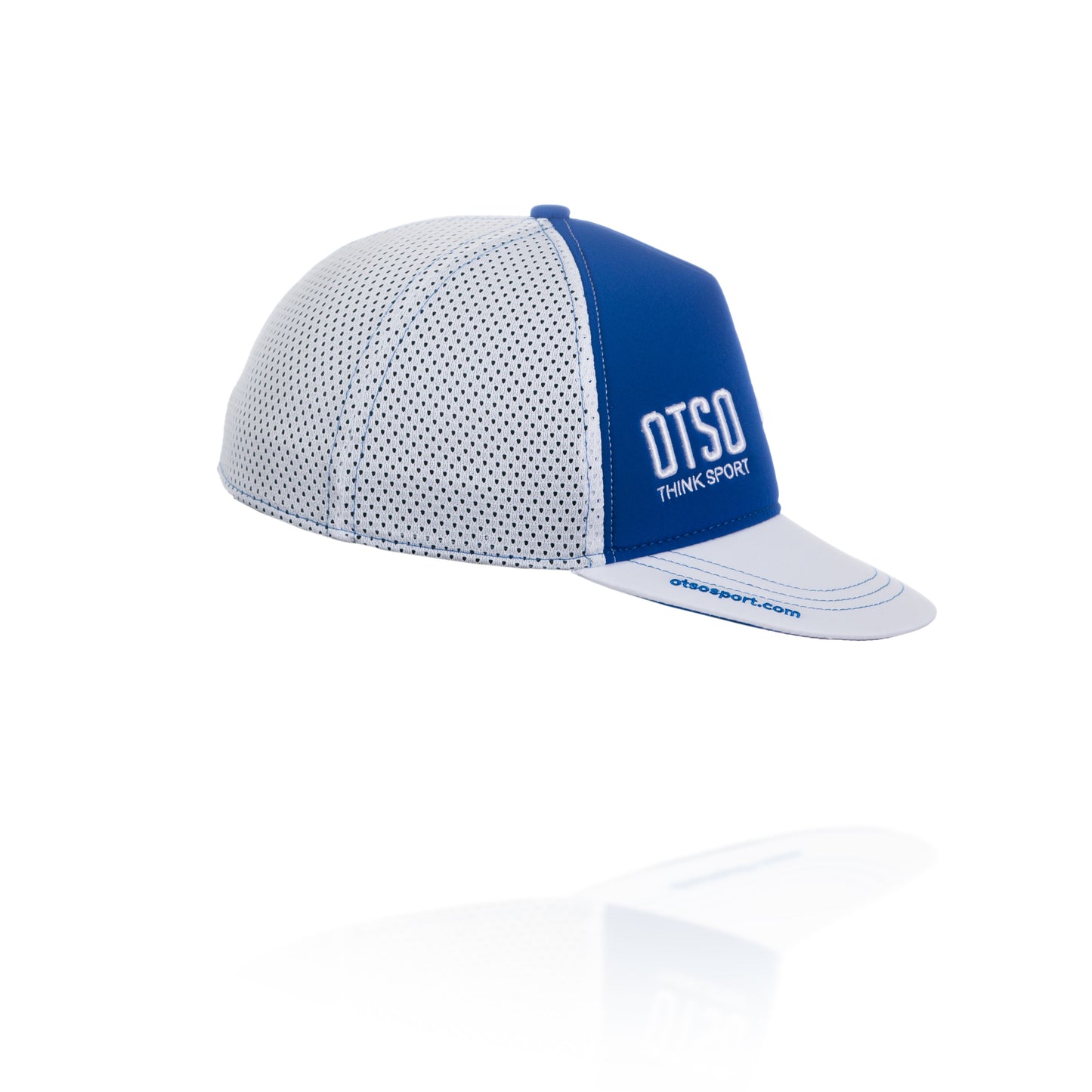 Boné snapback - Azul Elétrico e Branco