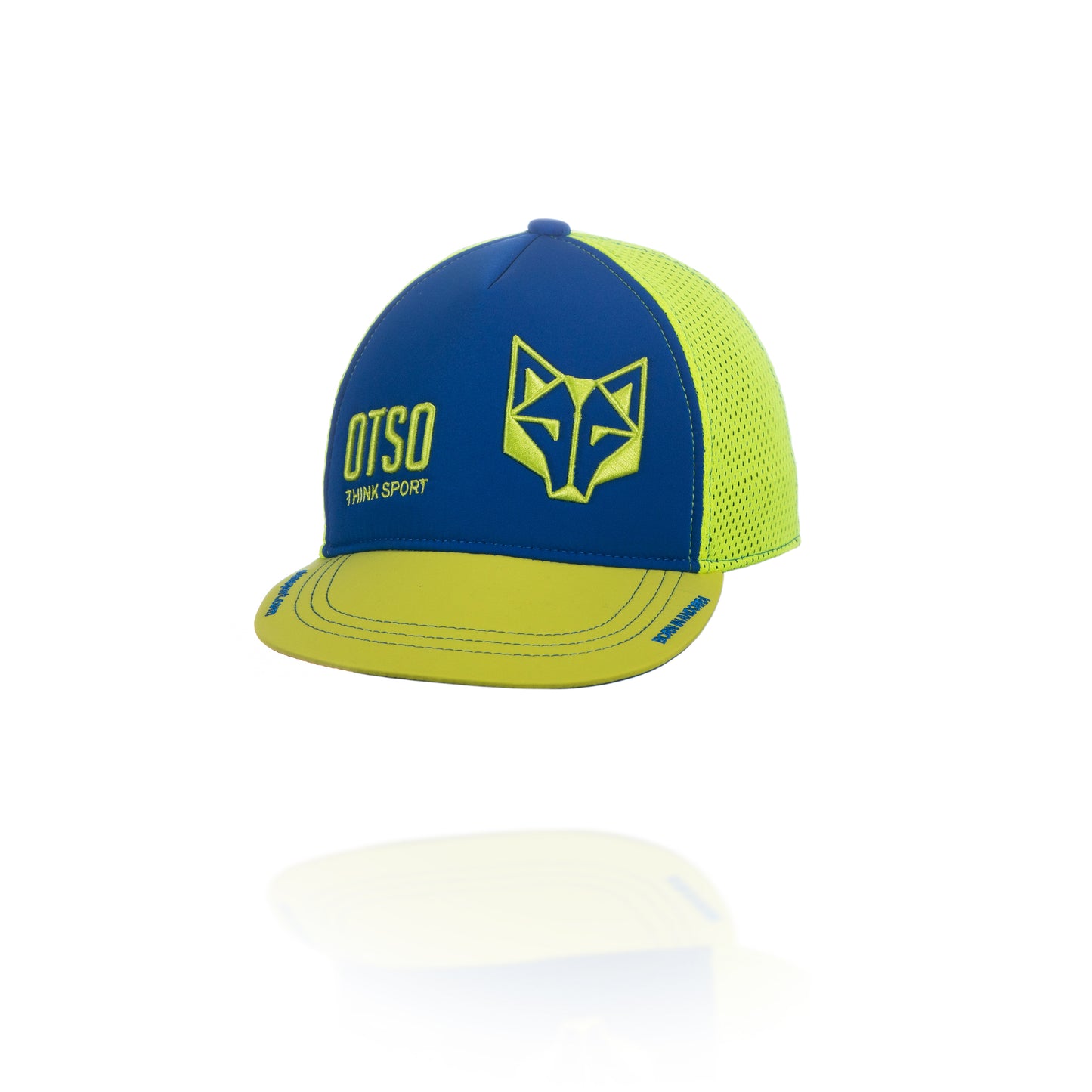 Gorra snapback - Electric Blue & Fluo Yellow