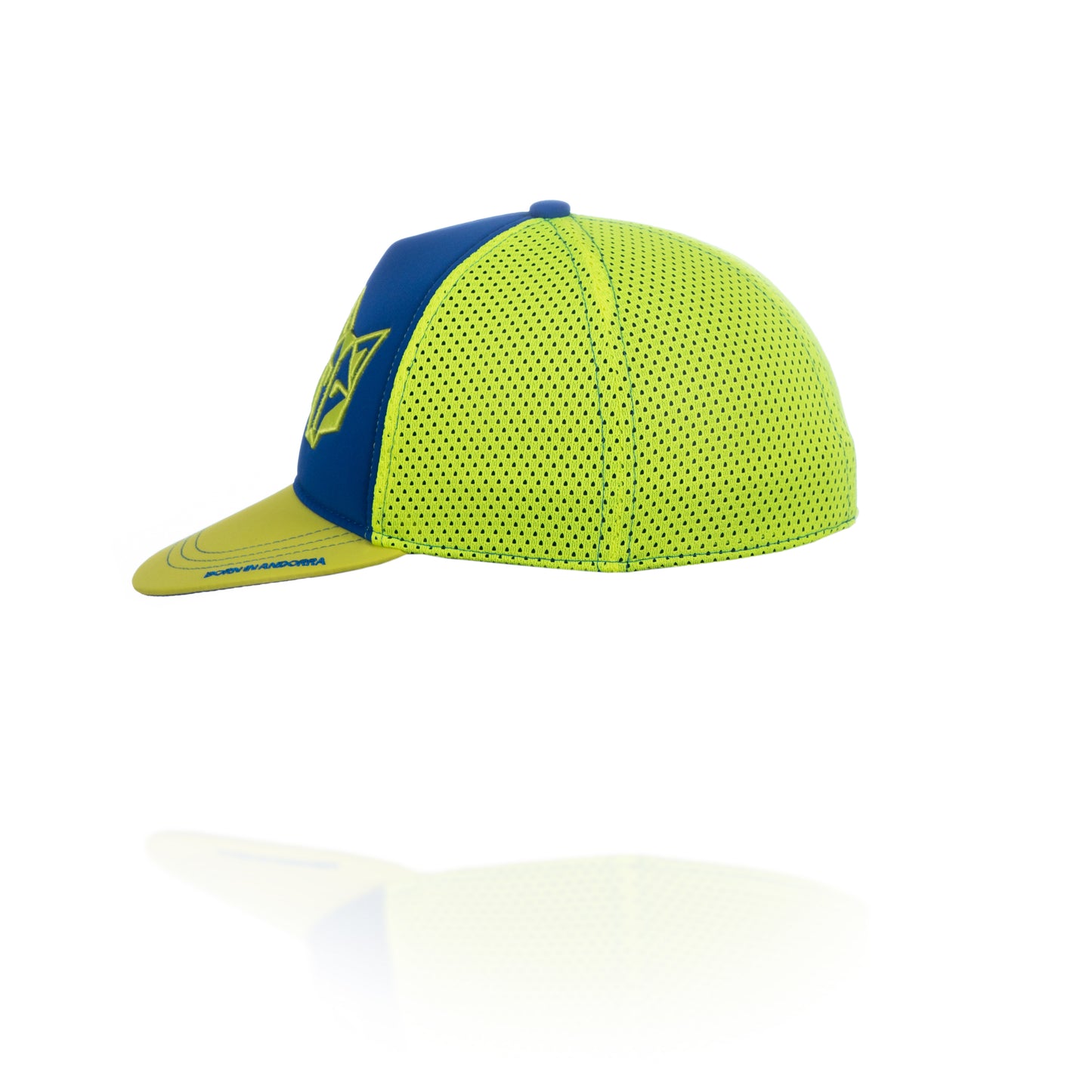Gorra snapback - Electric Blue & Fluo Yellow