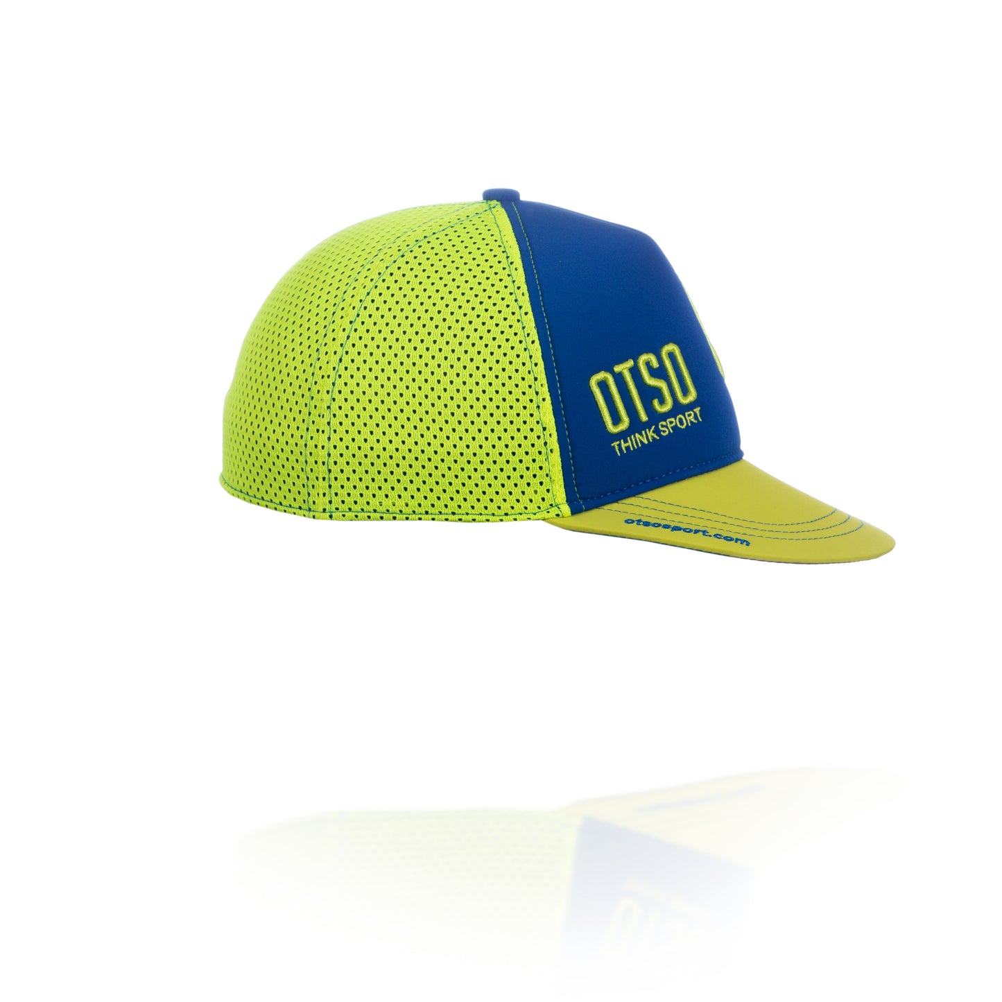 Gorra snapback - Electric Blue & Fluo Yellow
