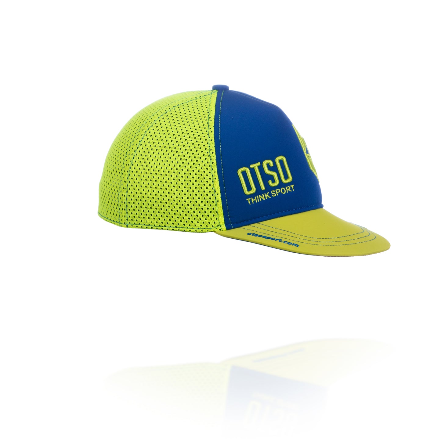 Gorra snapback - Electric Blue & Fluo Yellow