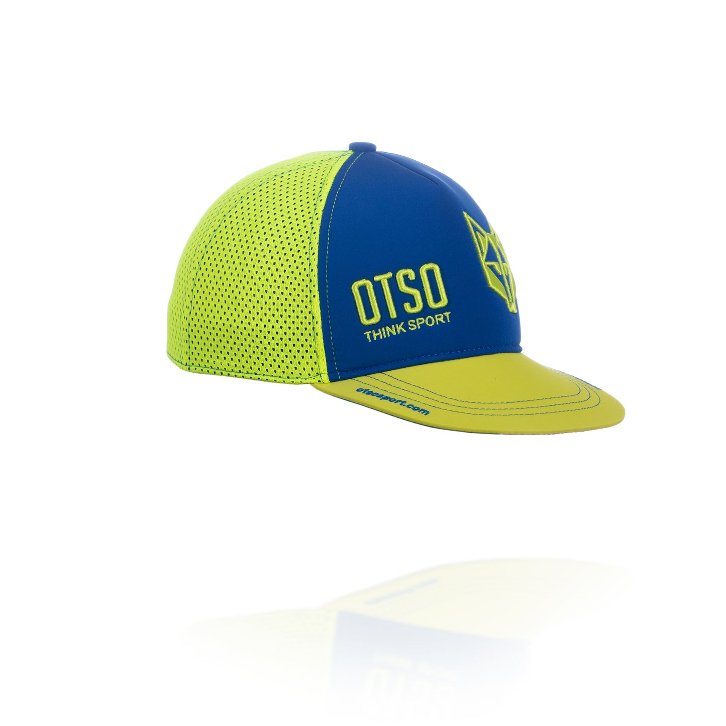 Gorra snapback - Electric Blue & Fluo Yellow
