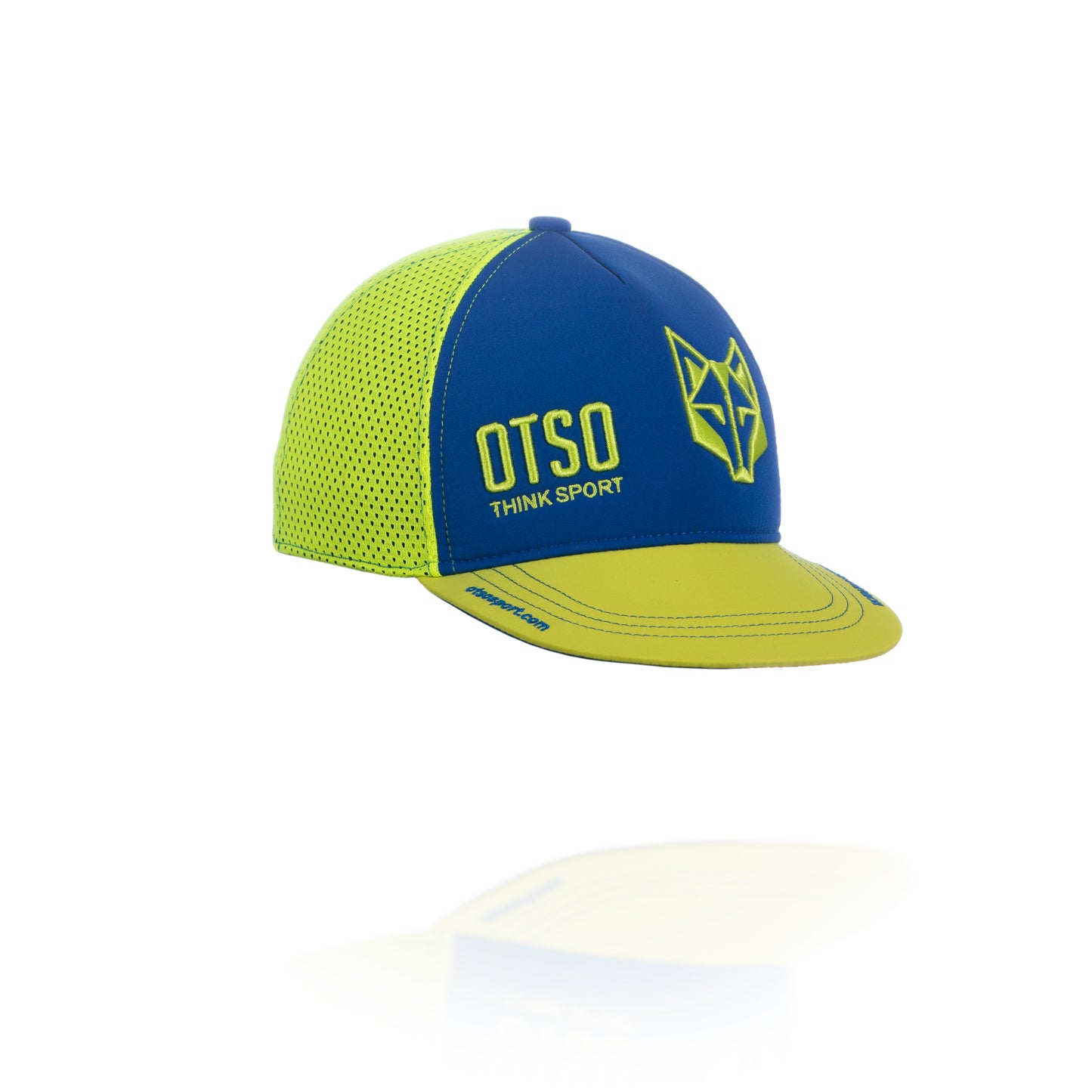 Gorra snapback - Electric Blue & Fluo Yellow