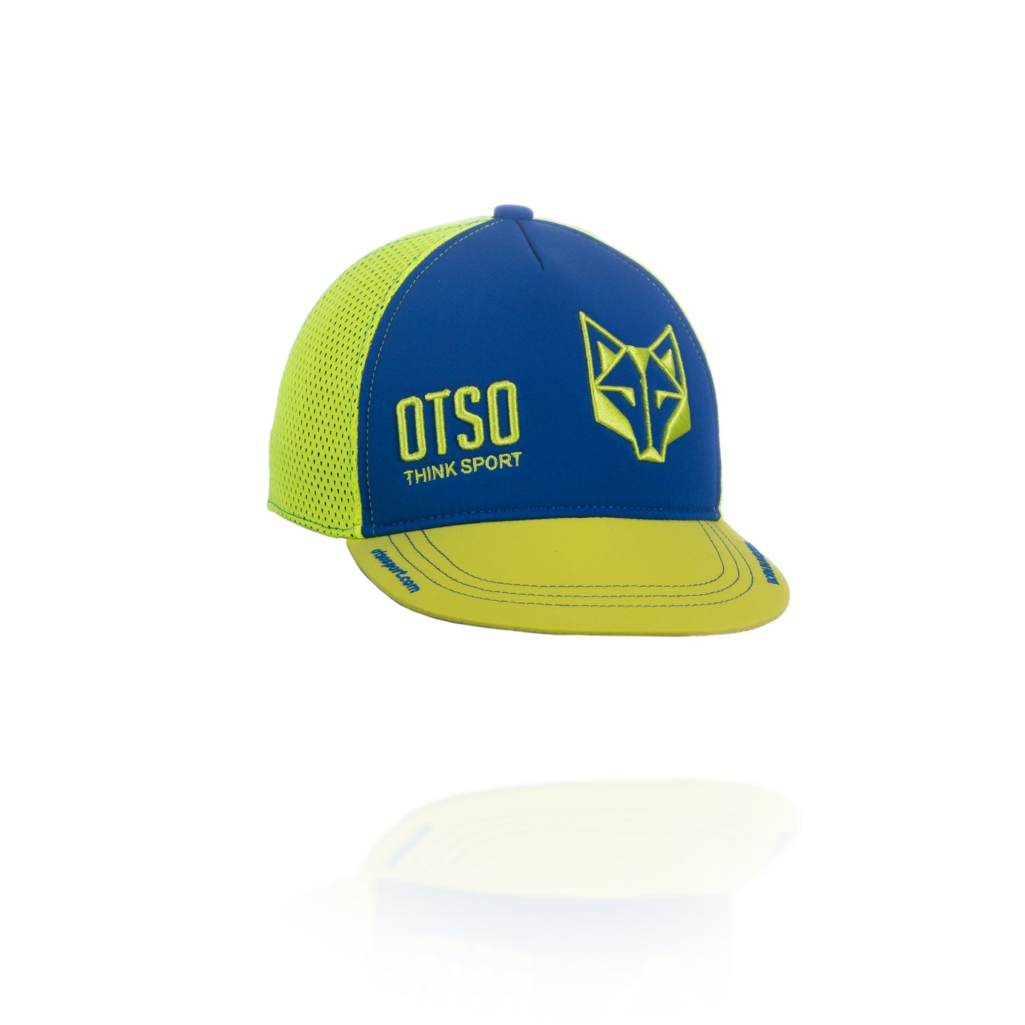 Gorra snapback - Electric Blue & Fluo Yellow