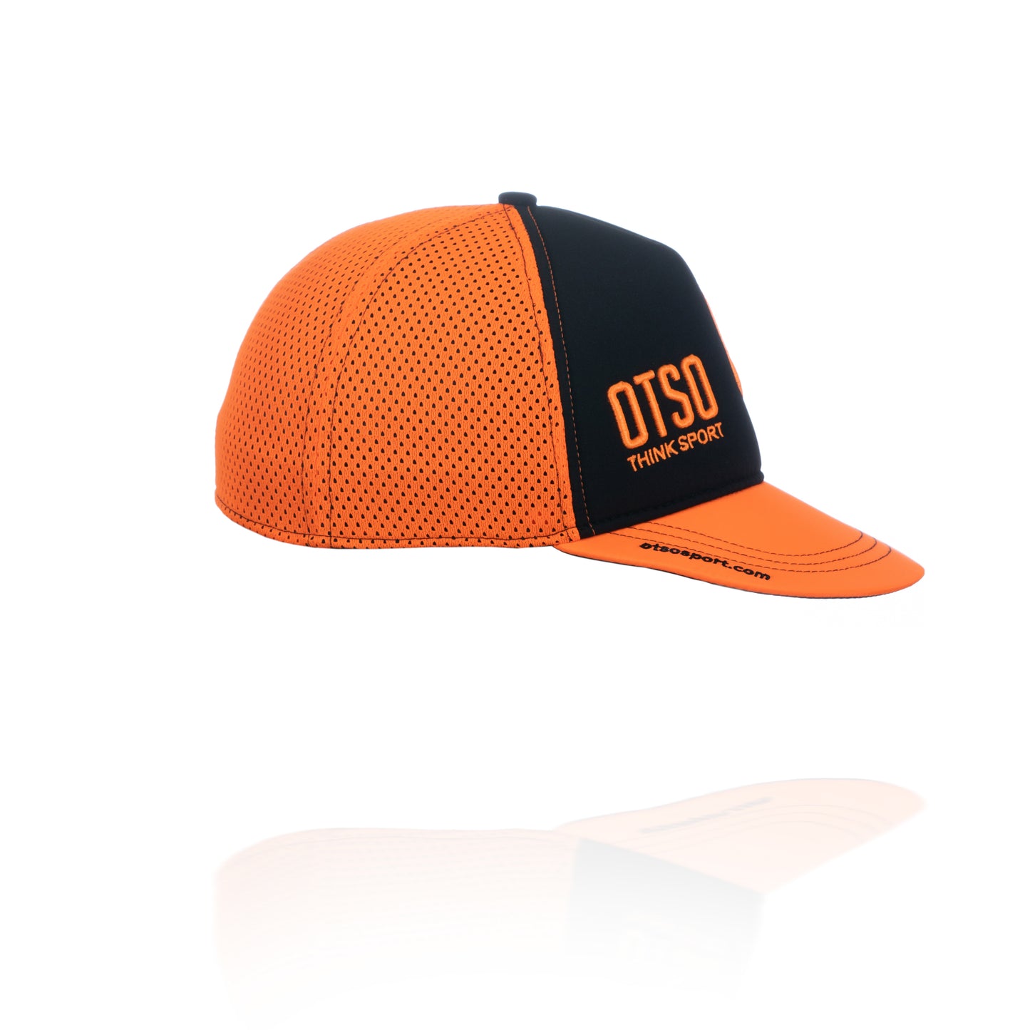 Gorra Snapback - Black & Fluo Orange