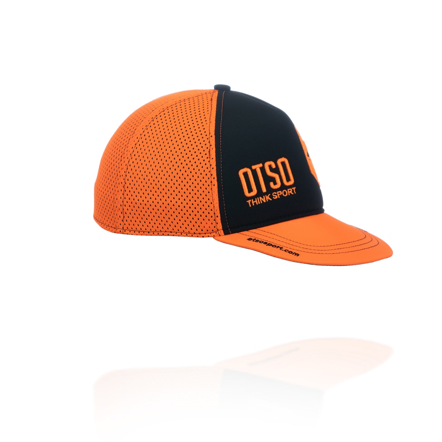 Gorra Snapback - Black & Fluo Orange