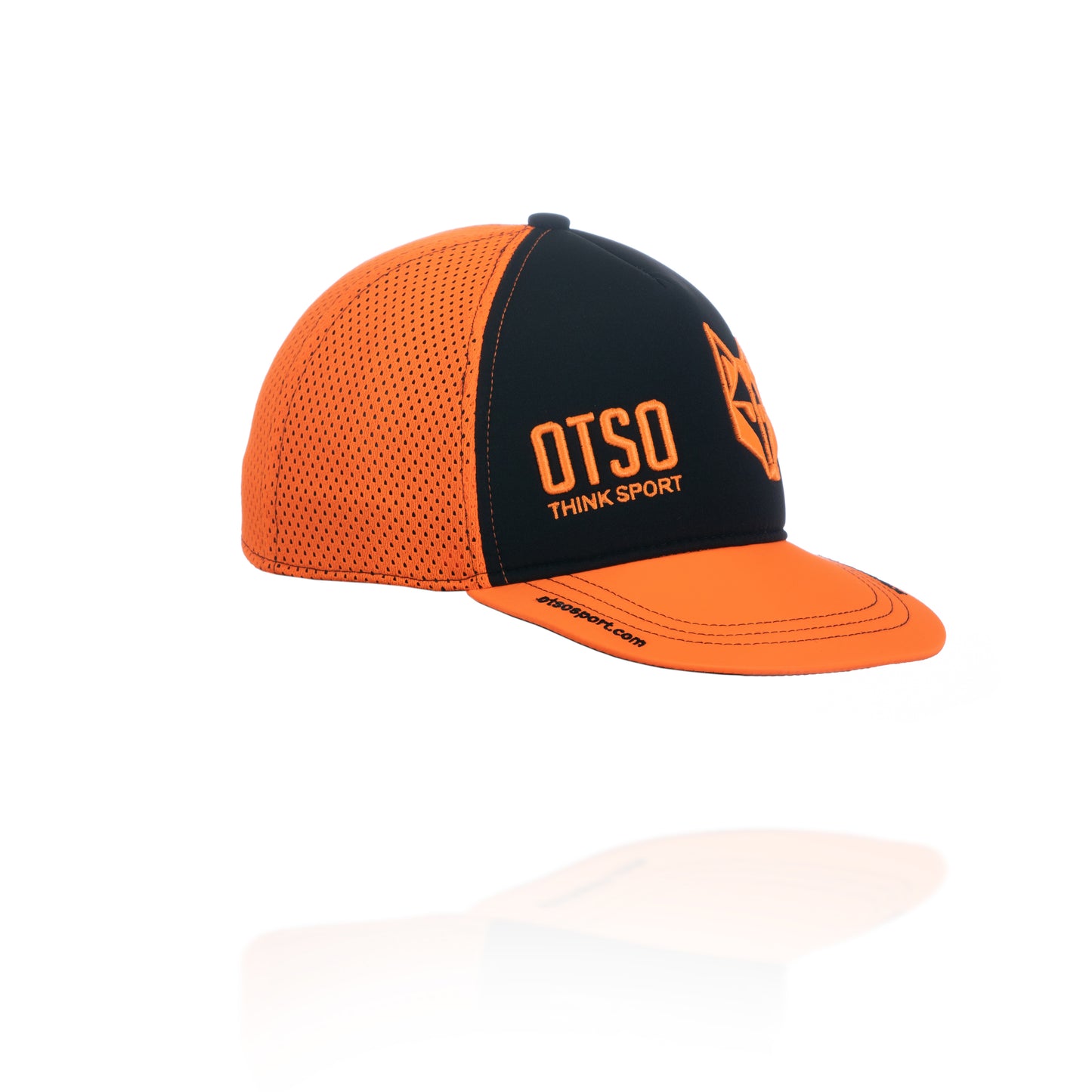 Gorra Snapback - Black & Fluo Orange