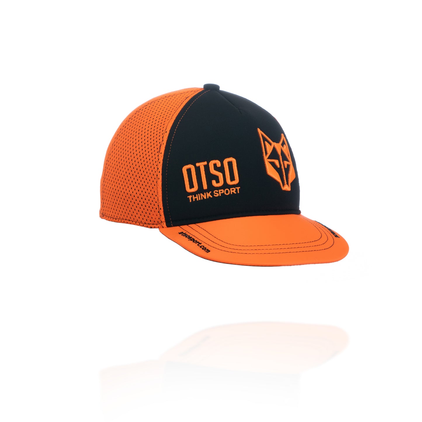 Gorra Snapback - Black & Fluo Orange