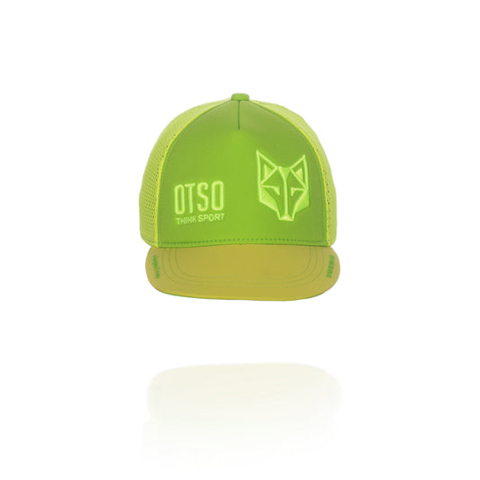 Gorra Snapback - Fluo Green & Fluo Yellow