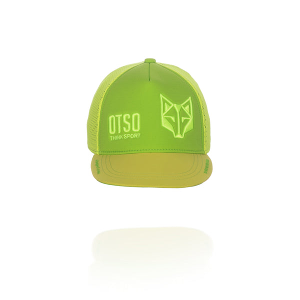 Gorra Snapback - Fluo Green & Fluo Yellow