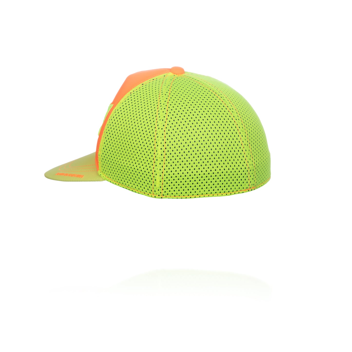 Snapback Cap - Fluo Orange & Fluo Yellow