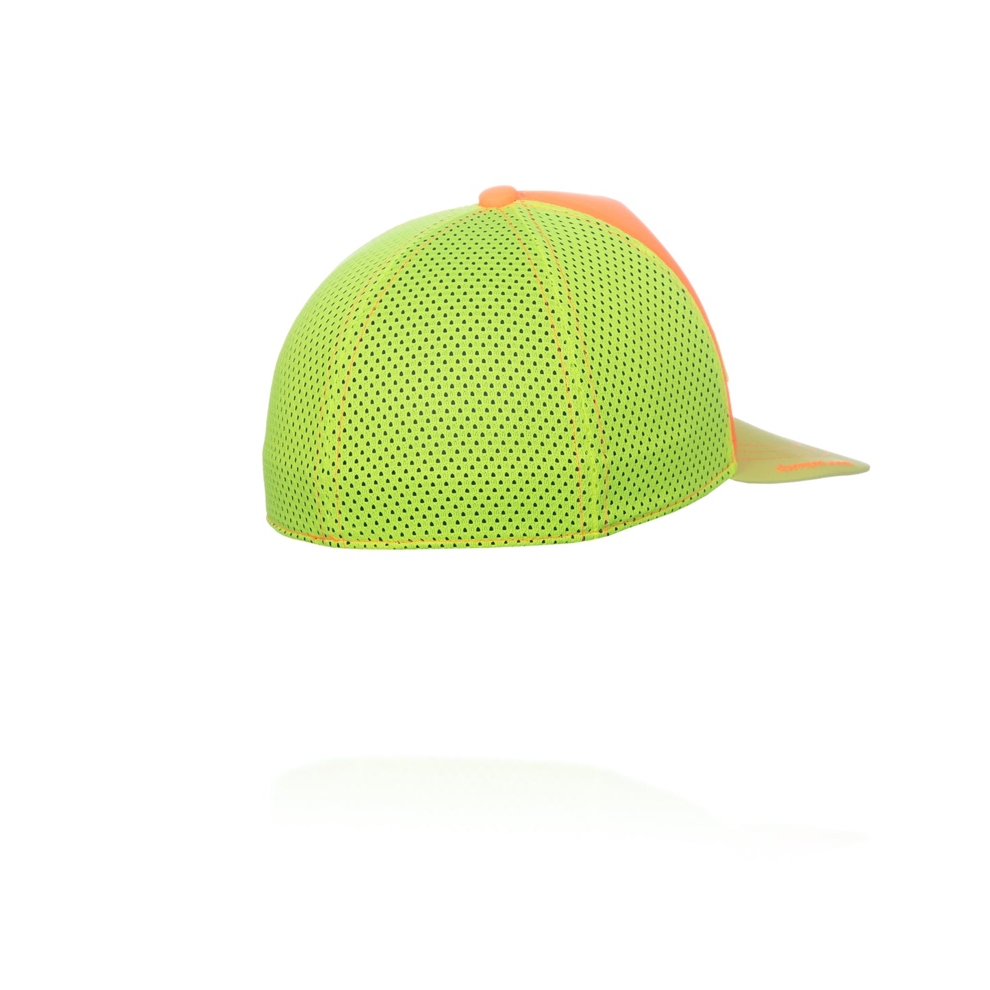 Snapback Cap - Fluo Orange & Fluo Yellow