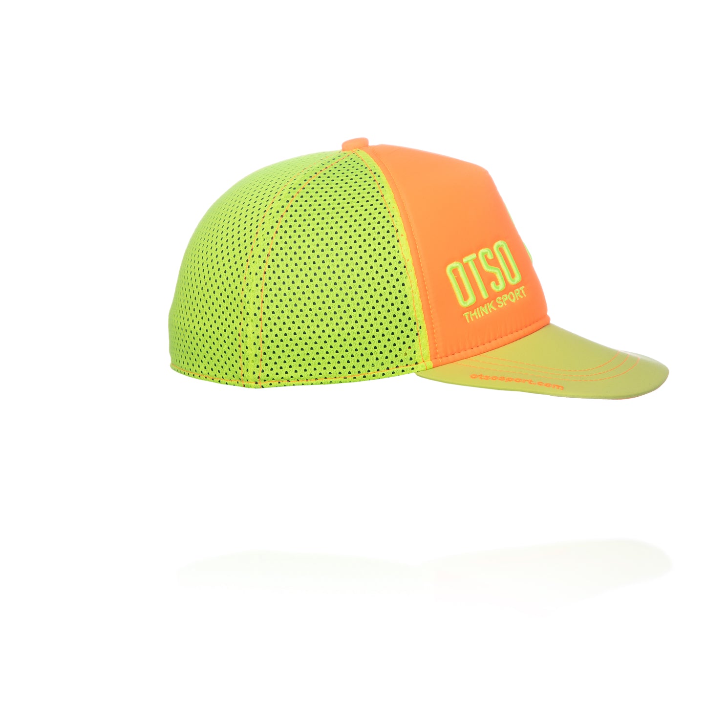 Snapback Cap - Fluo Orange & Fluo Yellow