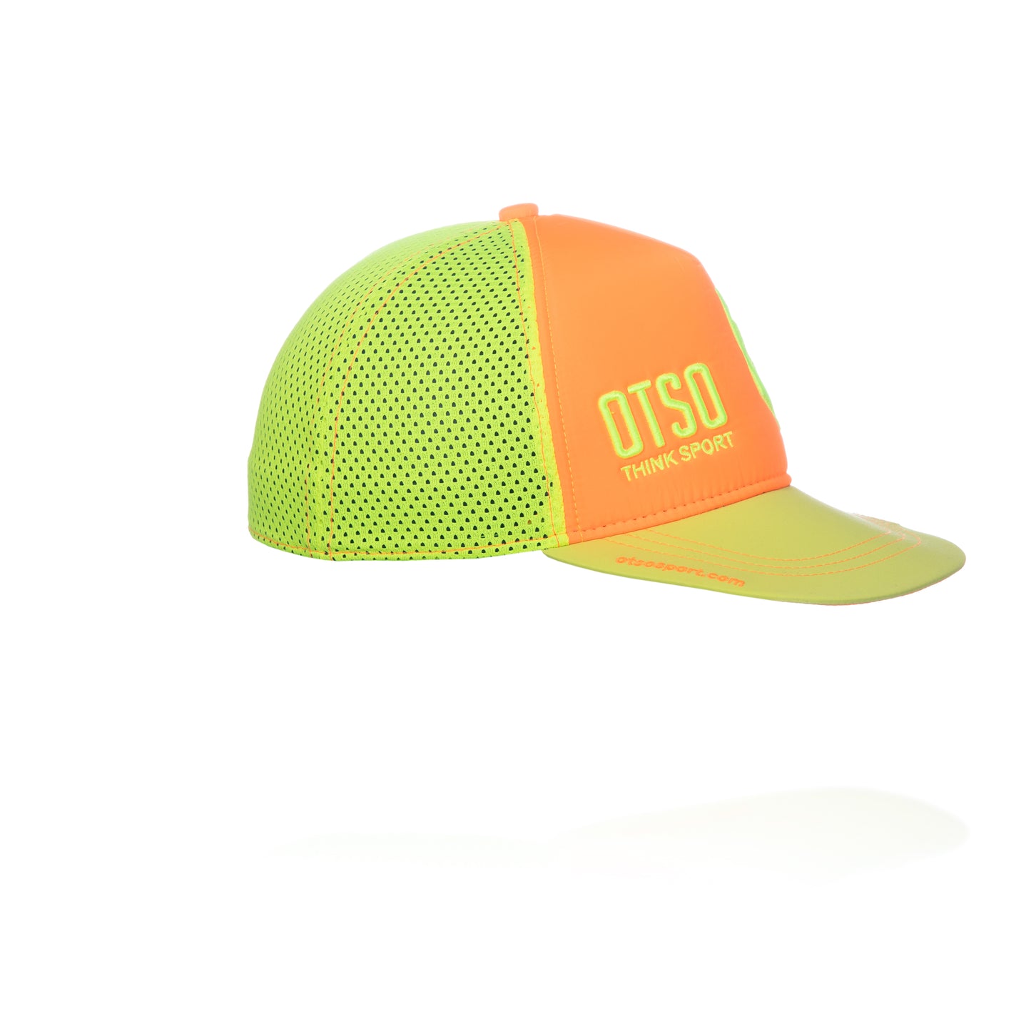 Snapback Cap - Fluo Orange & Fluo Yellow