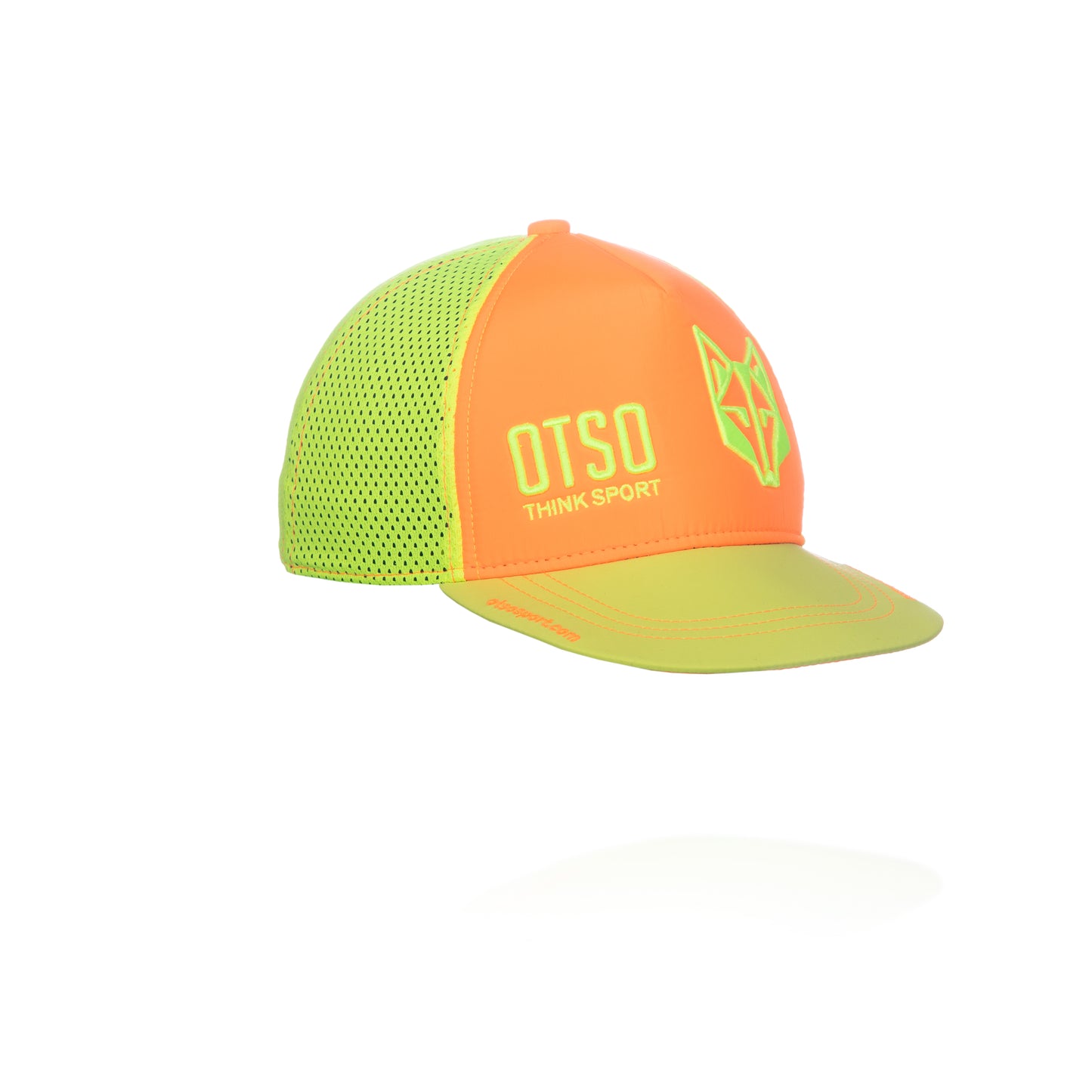 Snapback Cap - Fluo Orange & Fluo Yellow
