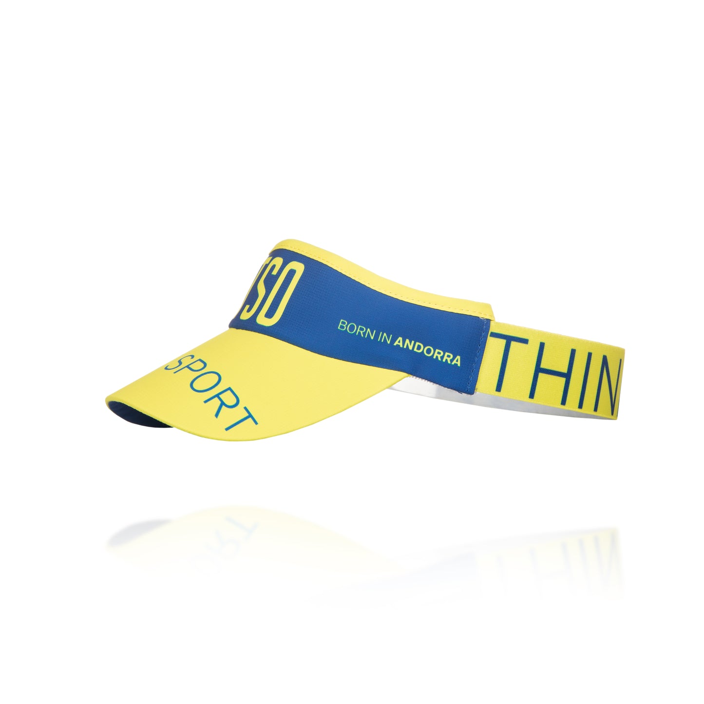 Visera - Electric Blue & Fluo Yellow