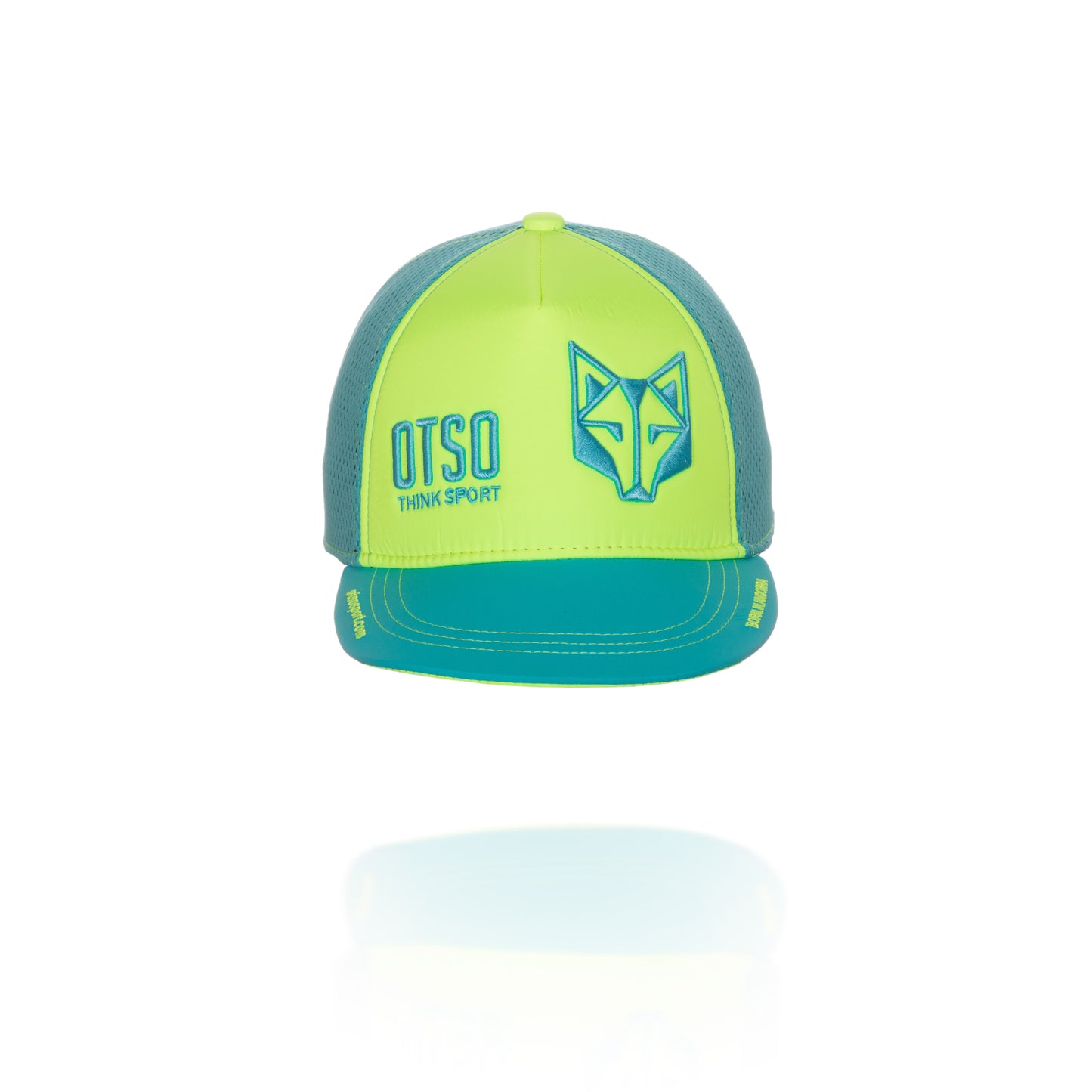 Gorra snapback - Yellow & Light Blue