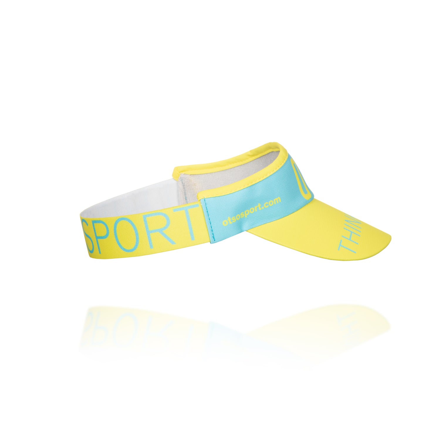 Visera - Light Blue & Fluo Yellow