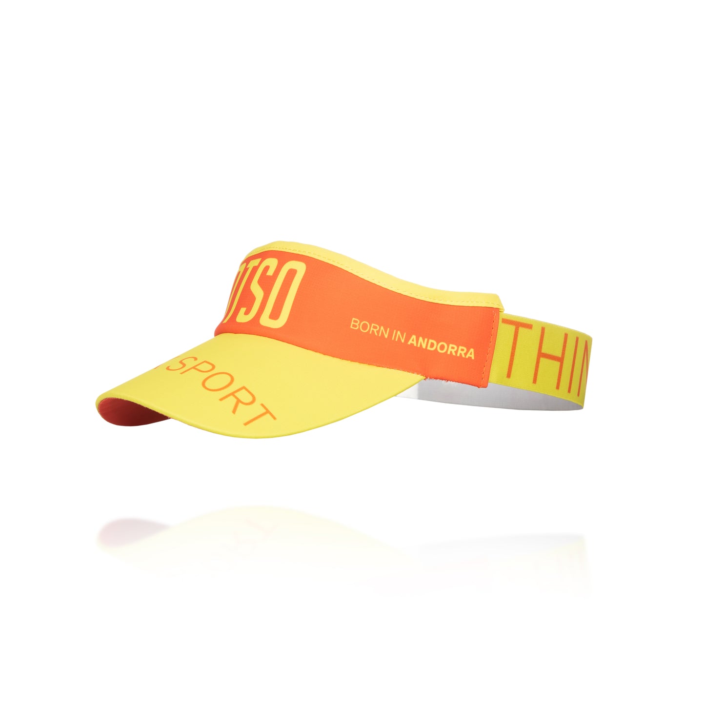 Viseira - Laranja Fluorescente & Amarelo Fluorescente