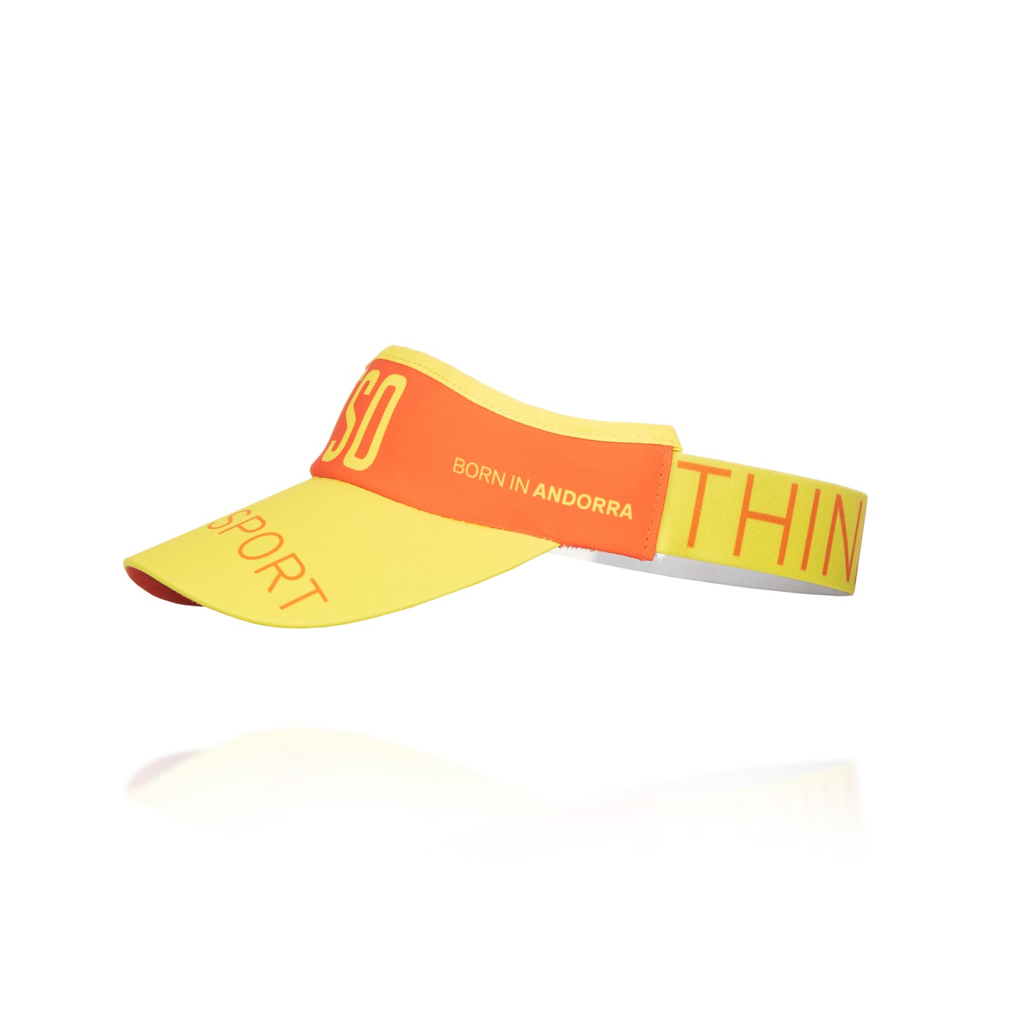 Viseira - Laranja Fluorescente & Amarelo Fluorescente