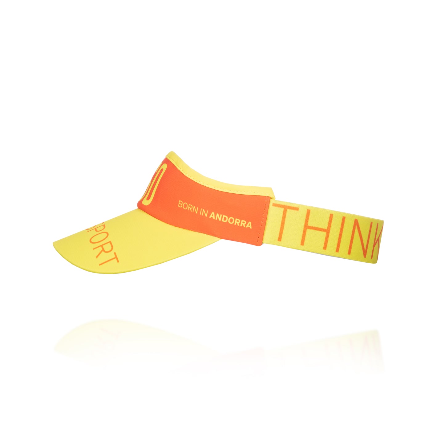 Viseira - Laranja Fluorescente & Amarelo Fluorescente