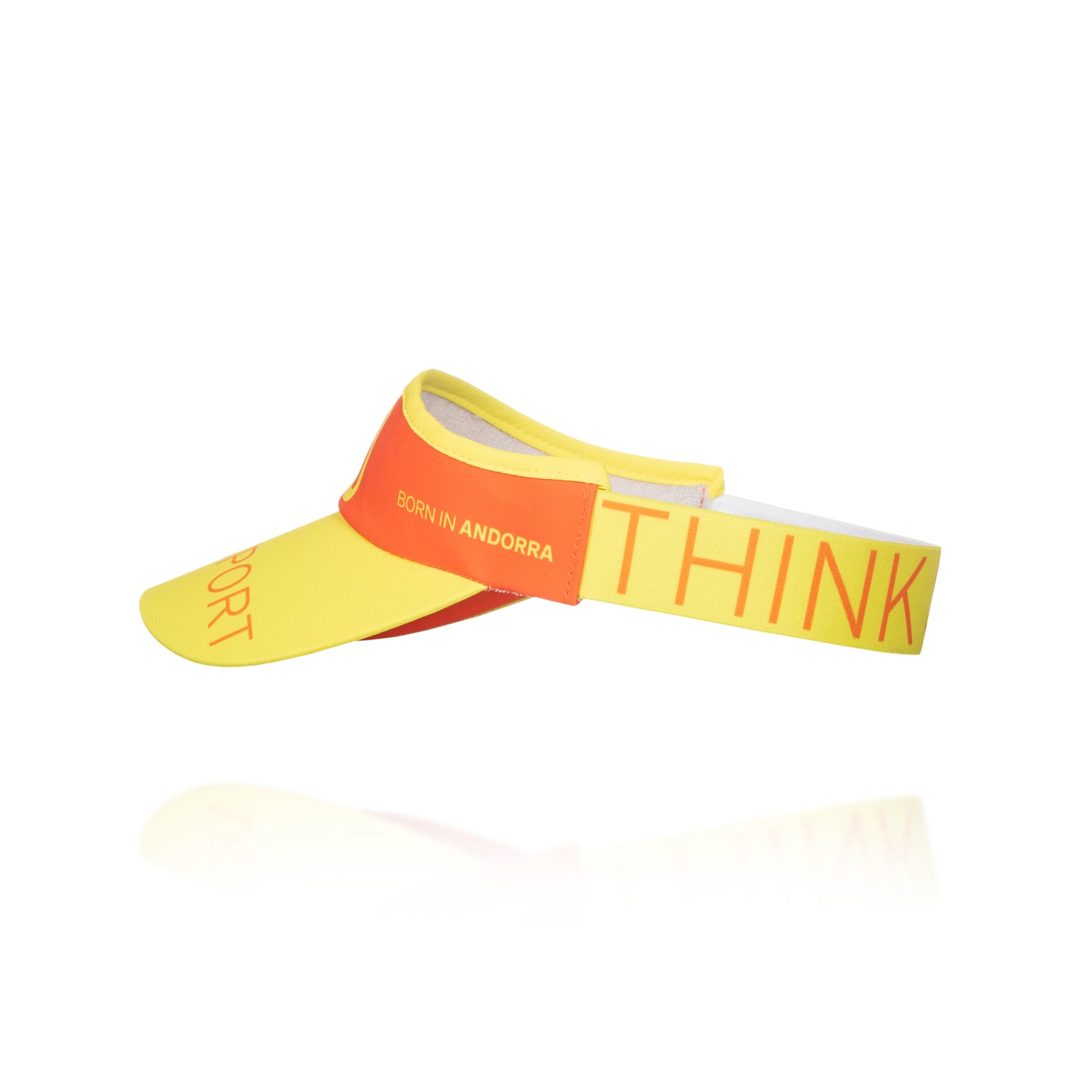 Viseira - Laranja Fluorescente & Amarelo Fluorescente