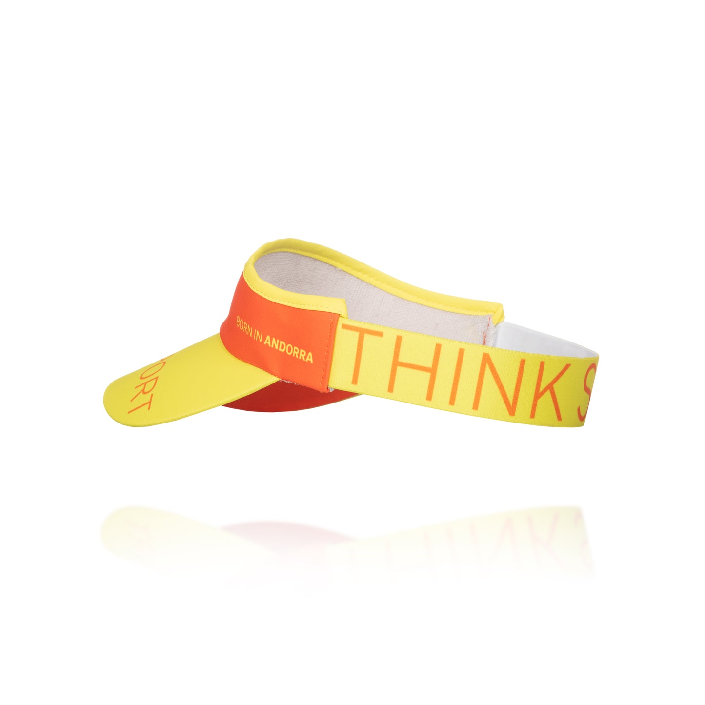 Viseira - Laranja Fluorescente & Amarelo Fluorescente