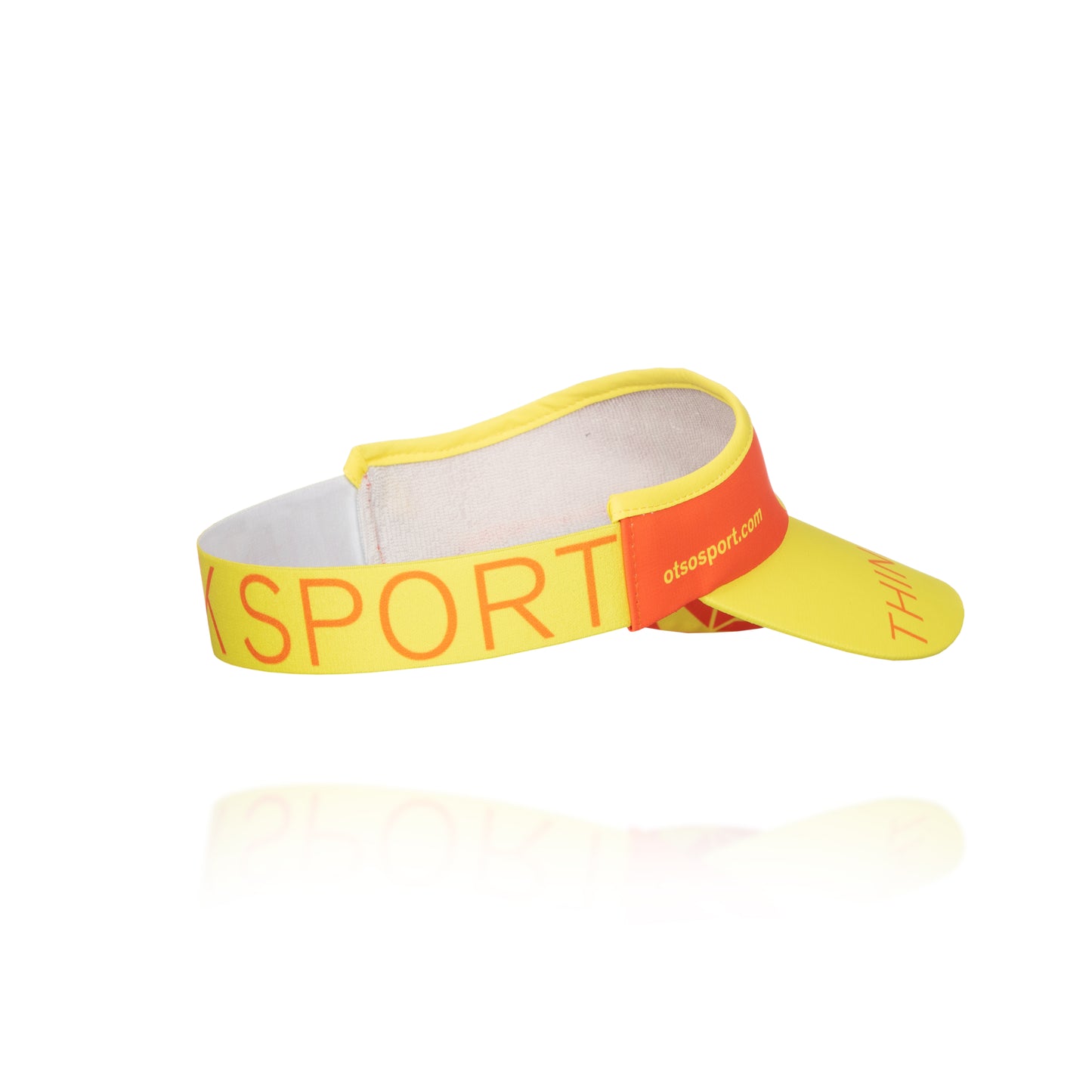 Viseira - Laranja Fluorescente & Amarelo Fluorescente