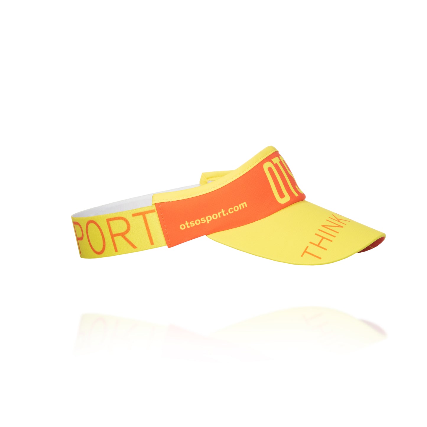 Viseira - Laranja Fluorescente & Amarelo Fluorescente