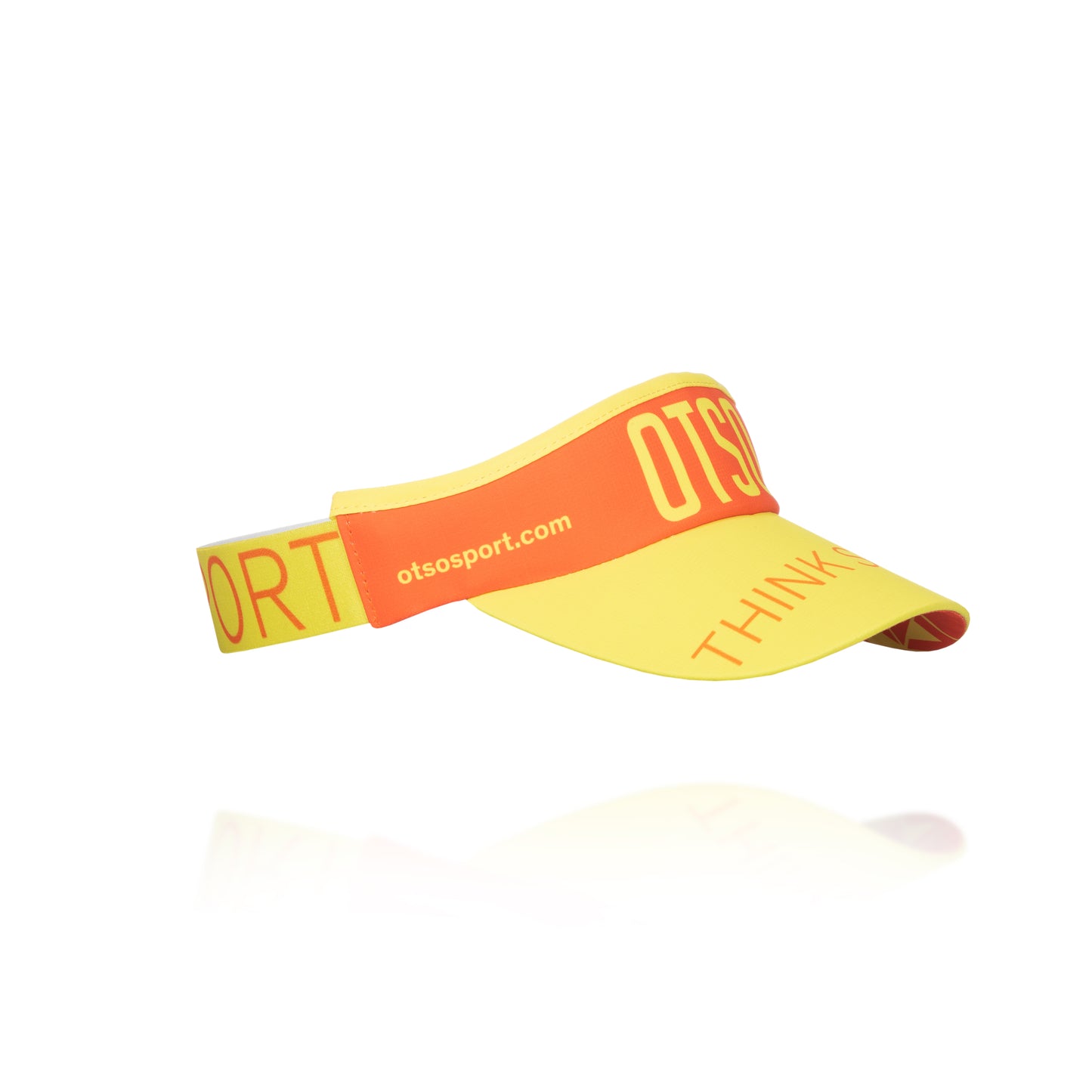 Viseira - Laranja Fluorescente & Amarelo Fluorescente