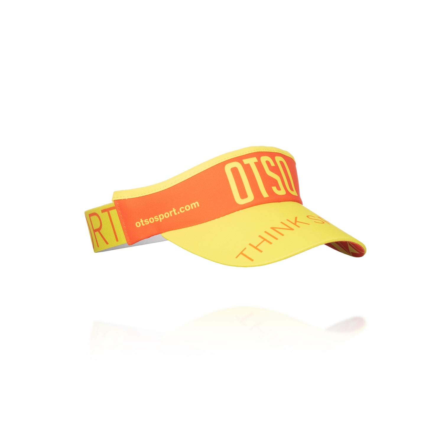 Viseira - Laranja Fluorescente & Amarelo Fluorescente