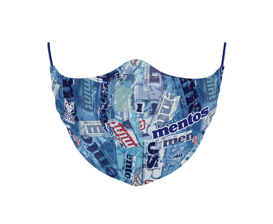 Mascarilla Mentos Retro Blue (Outlet)