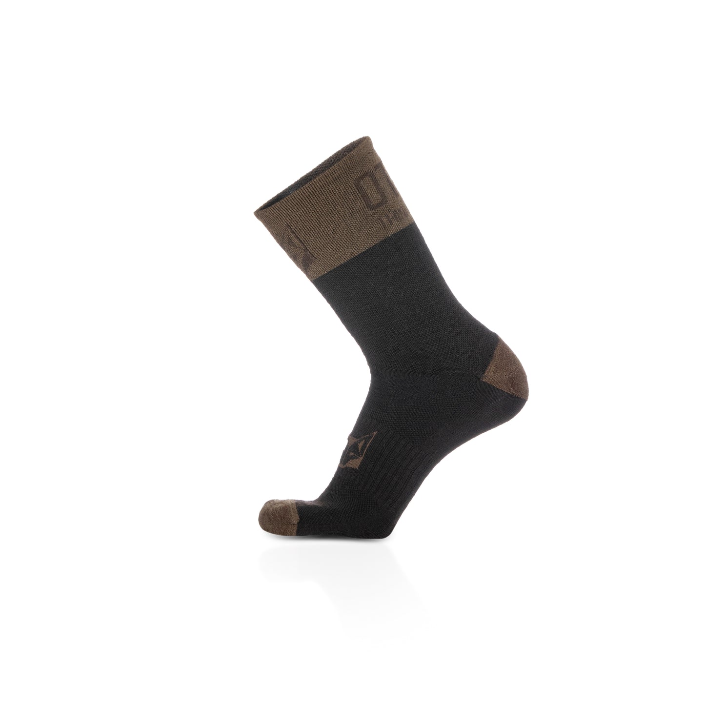 High Cut Merino Wool Socks - Brown Trunk