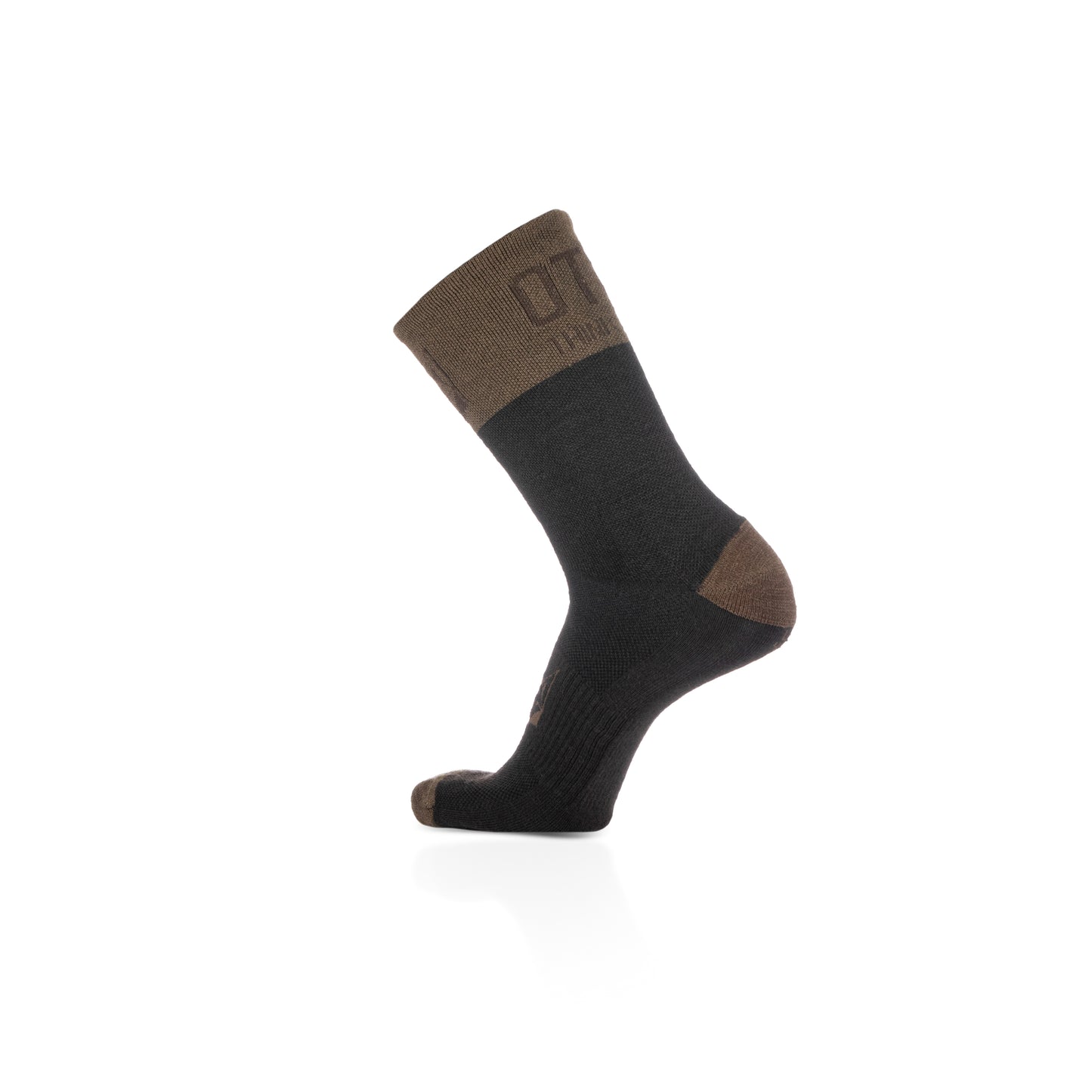 High Cut Merino Wool Socks - Brown Trunk