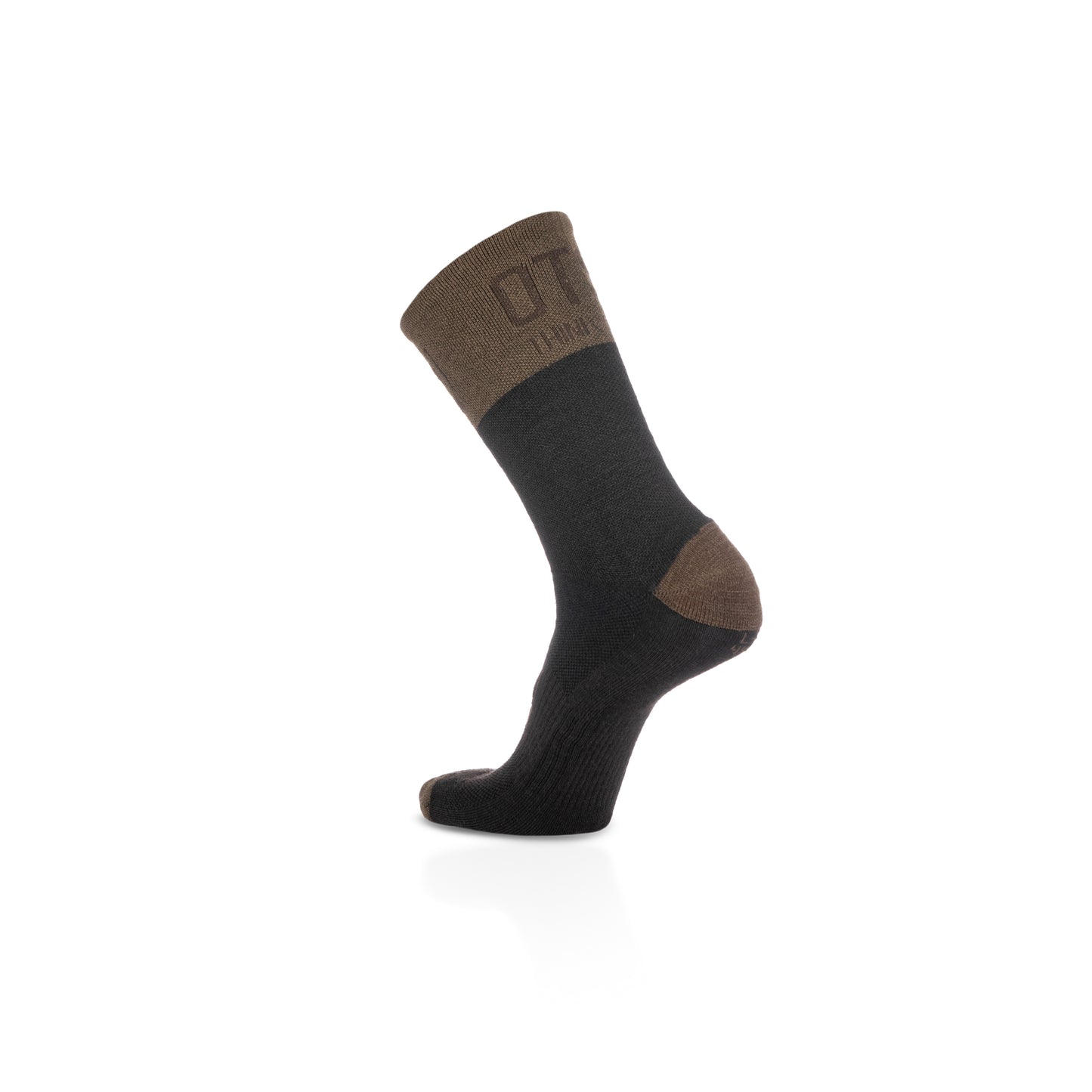 High Cut Merino Wool Socks - Brown Trunk