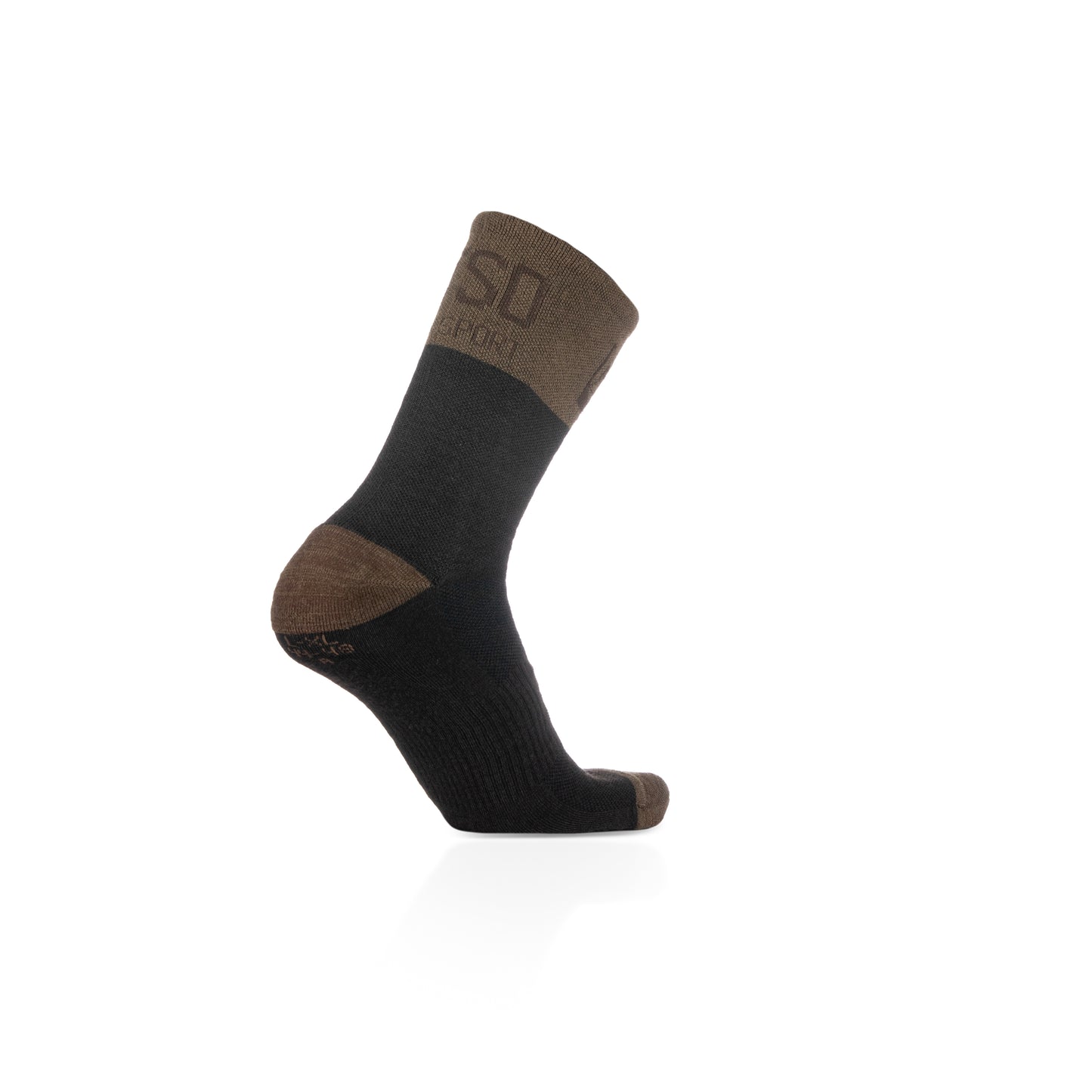 High Cut Merino Wool Socks - Brown Trunk