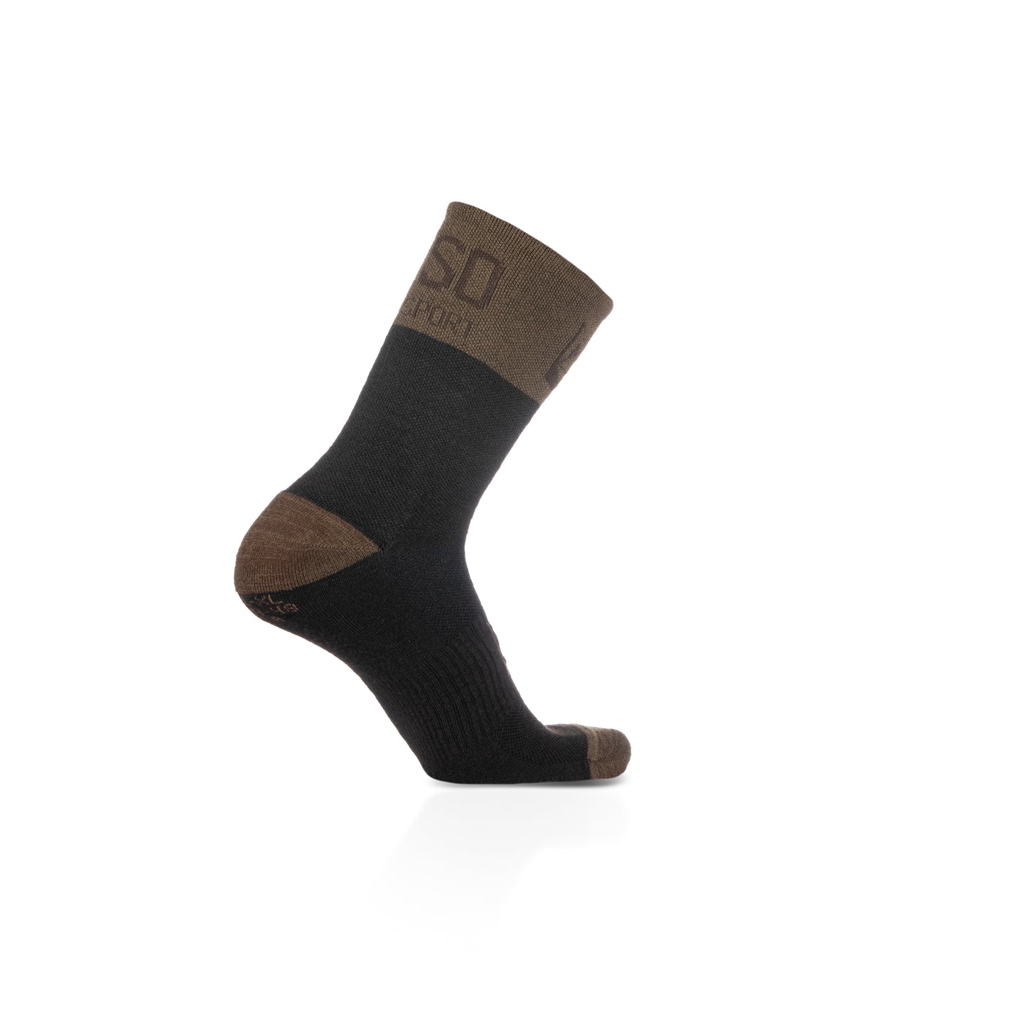 High Cut Merino Wool Socks - Brown Trunk