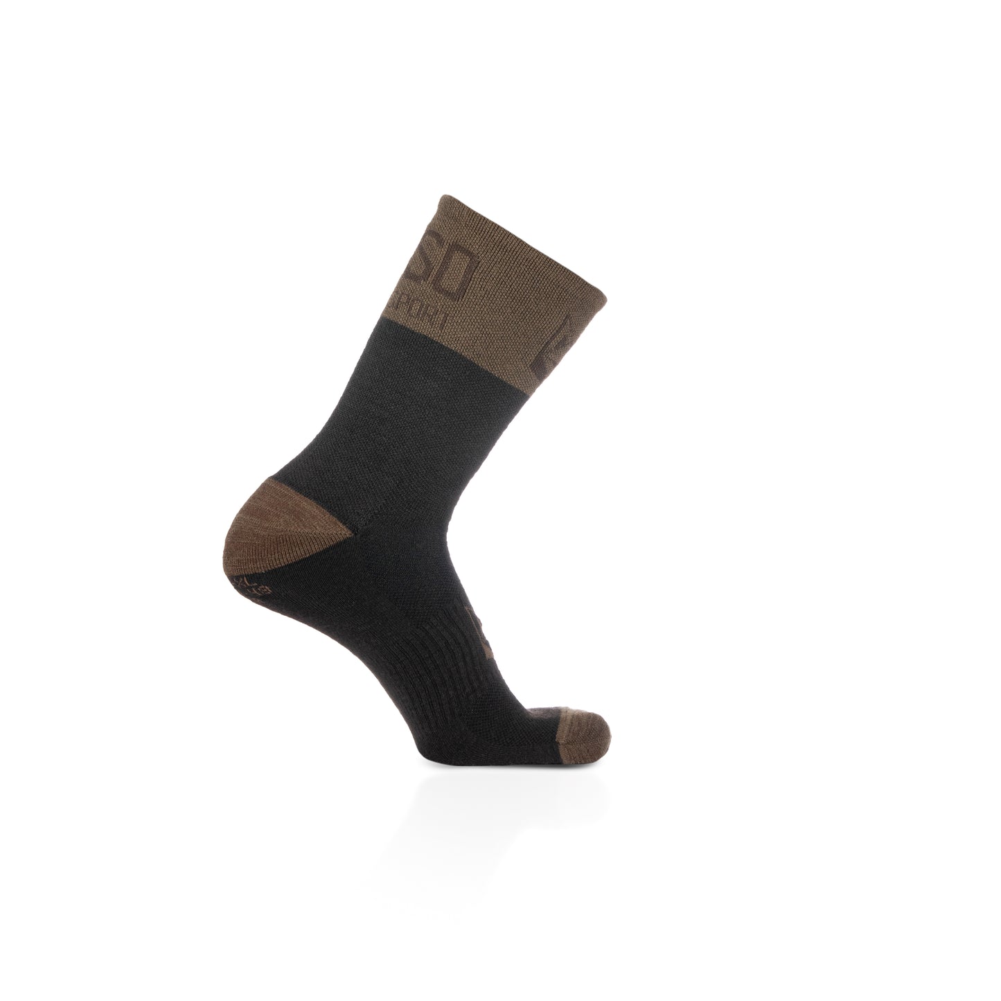 High Cut Merino Wool Socks - Brown Trunk