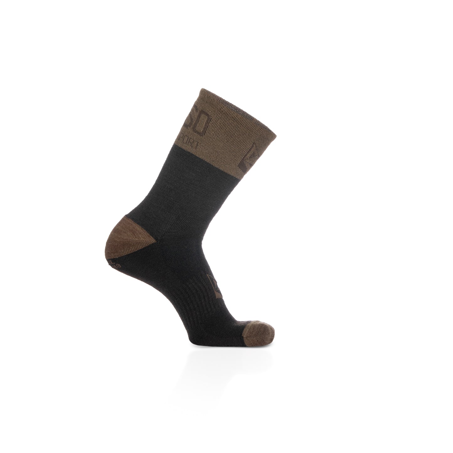 High Cut Merino Wool Socks - Brown Trunk