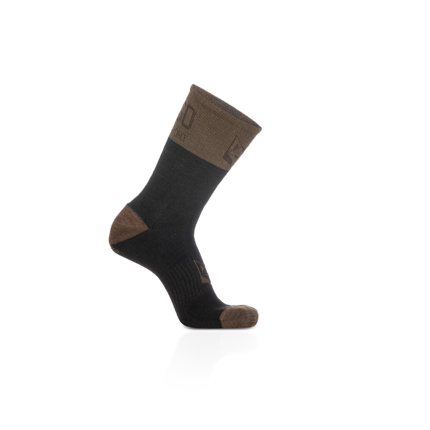 High Cut Merino Wool Socks - Brown Trunk