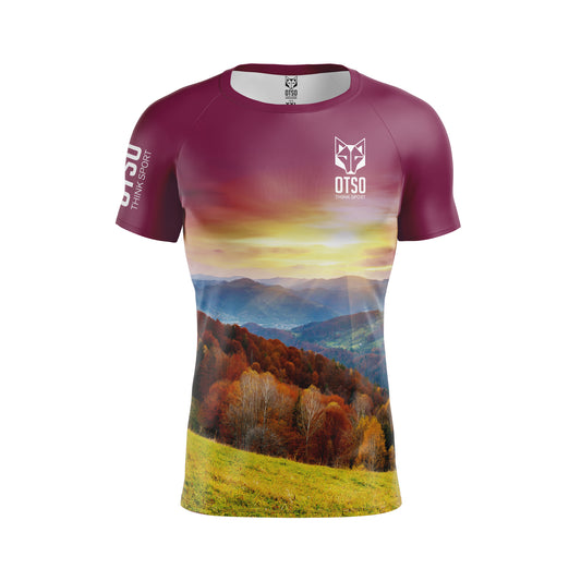 Camiseta de manga curta para homem - Outono
